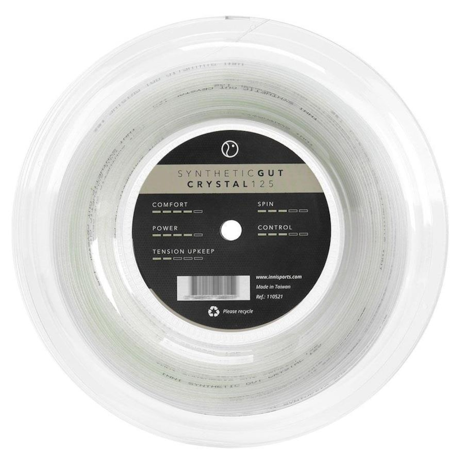 Corda Inni Synthetic Gut 16L 1.30mm - Rolo com 200 Metros - Foto 3