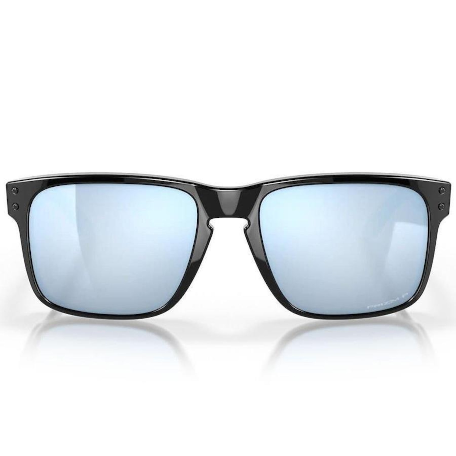 Óculos de Sol Oakley Holbrook Polished Black - Unissex - Foto 4