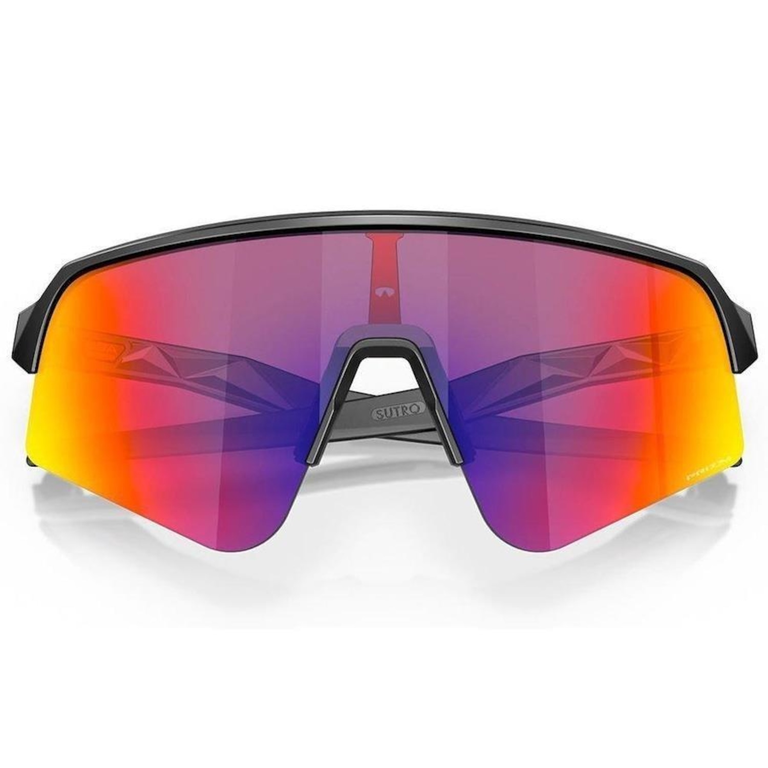 Óculos de Sol Oakley Sutro Lite Sweep Matte Black Prizm Road - Unissex - Foto 4
