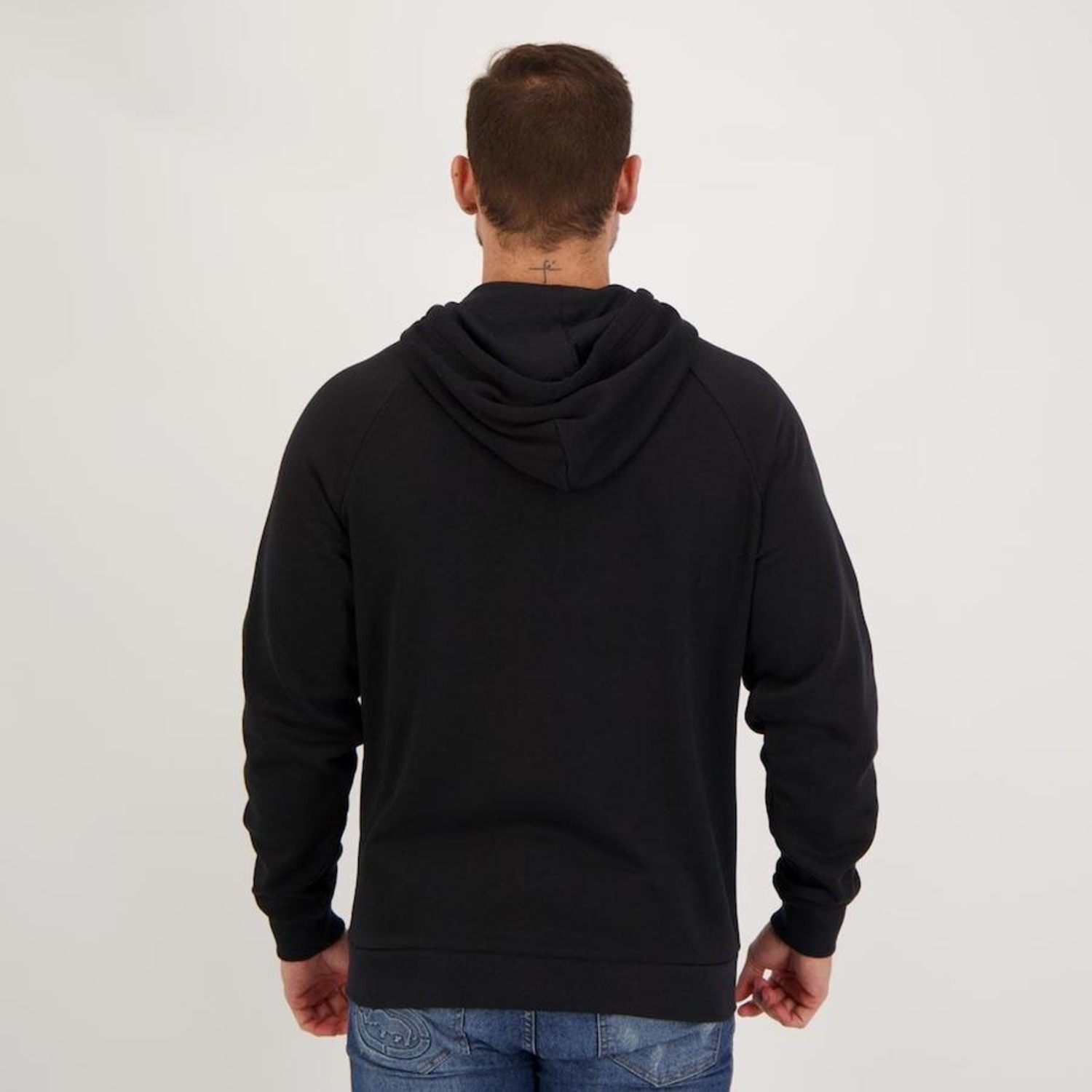 Jaqueta Under Armour Rival Fleece FZ Hoodie - Masculina - Foto 3