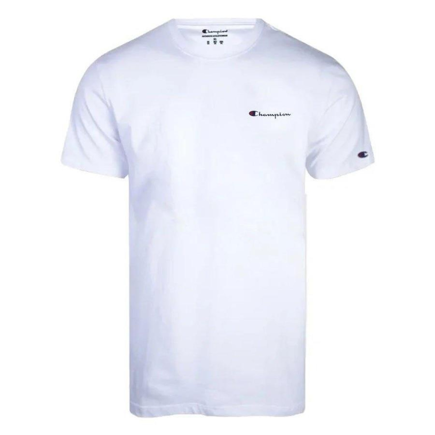 Camiseta Manga Longa Champion Mini Script Logo Ink - Foto 1