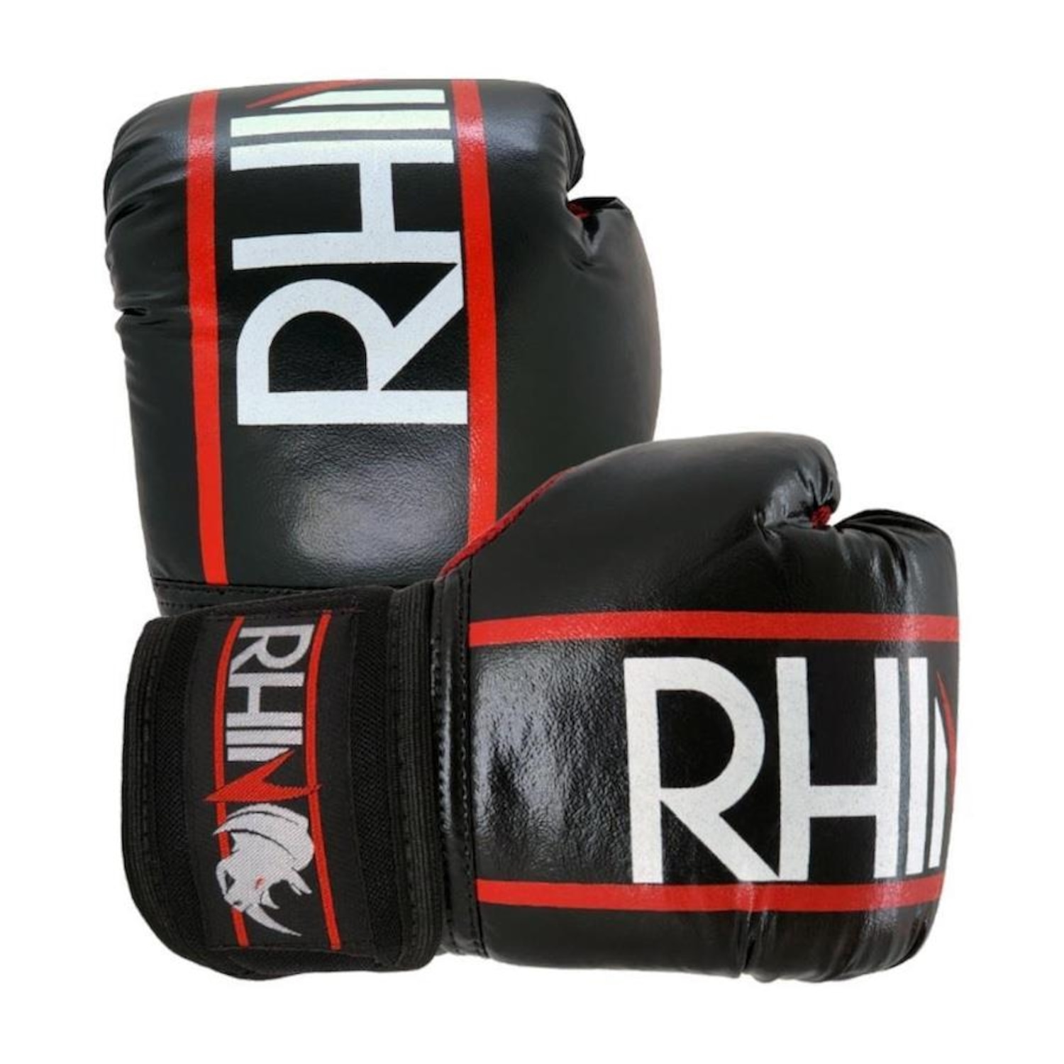 Luva de Boxe Muay Thai Kickboxing Treino Box Rhino - Infantil - Foto 1