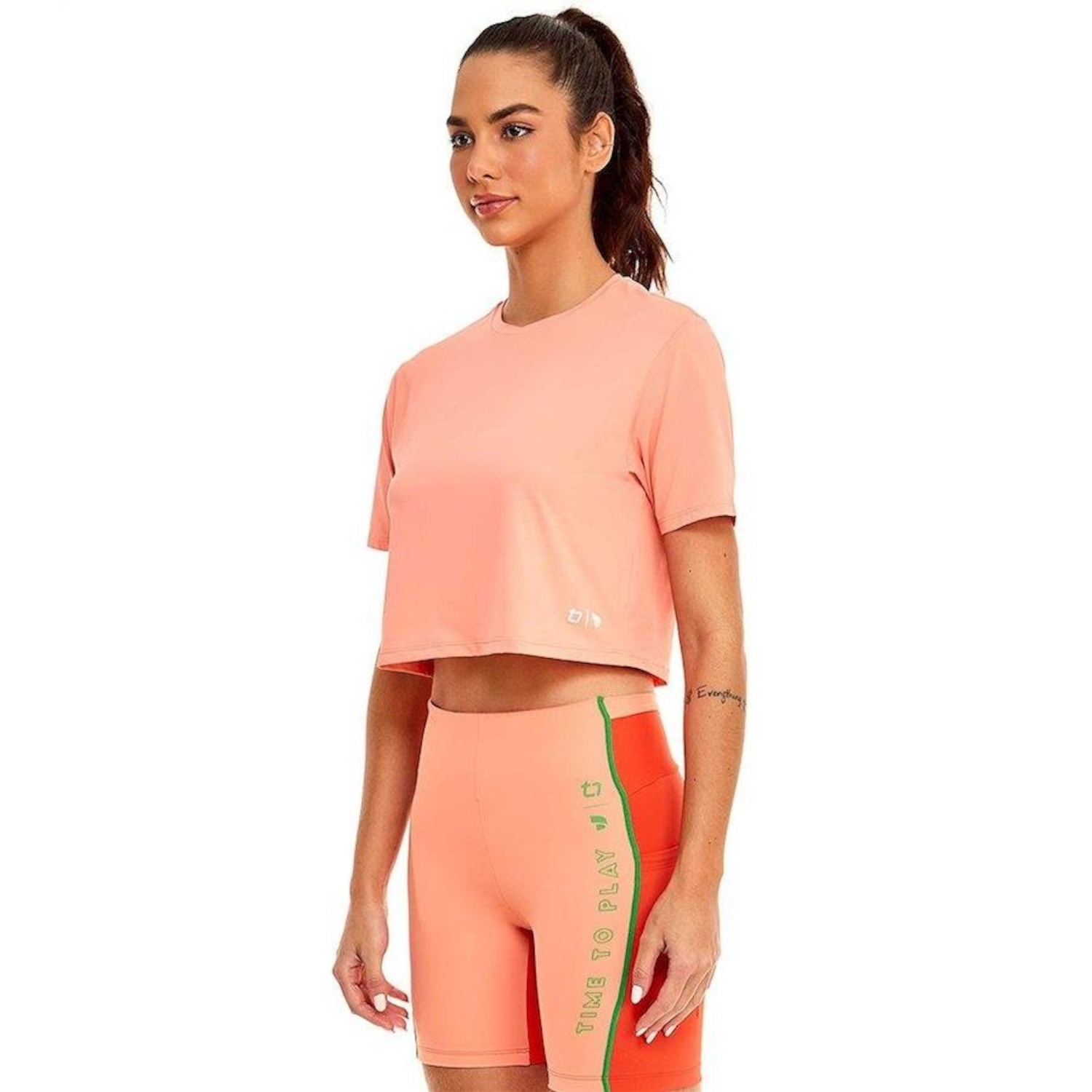 Cropped Alto Giro Boost - Feminino - Foto 1