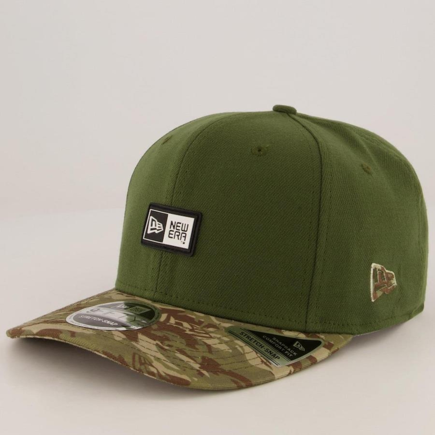 Boné Aba Curva New Era Neutral Wild 950 Camo - Snapback - Foto 1