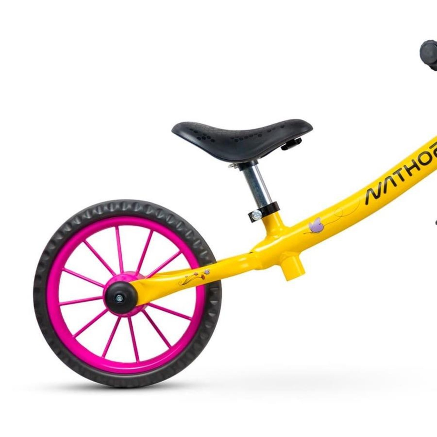 Bicicleta do Equilíbrio Nathor Balance Bike Garden - Sem Freio - Infantil - Foto 3