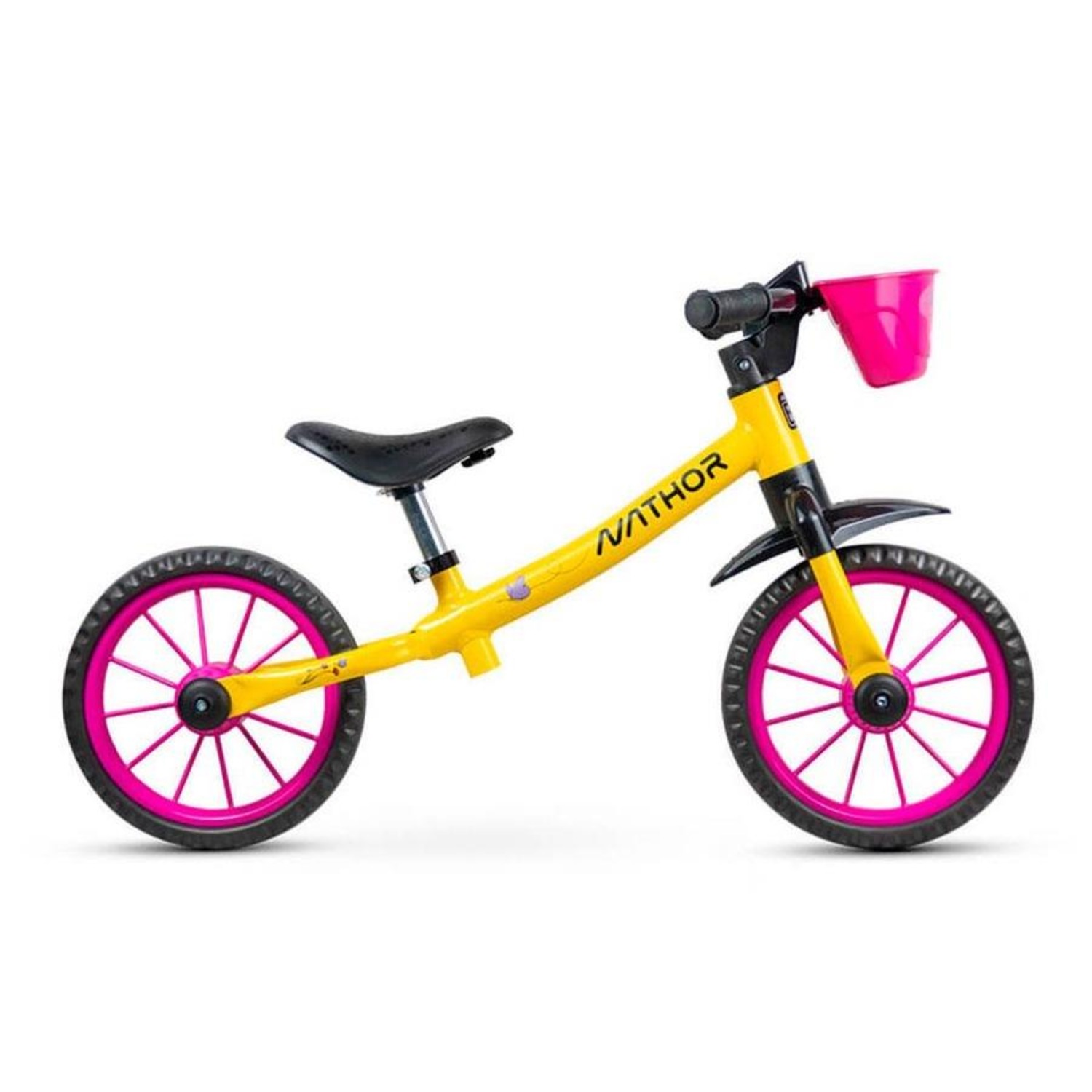 Bicicleta do Equilíbrio Nathor Balance Bike Garden - Sem Freio - Infantil - Foto 1