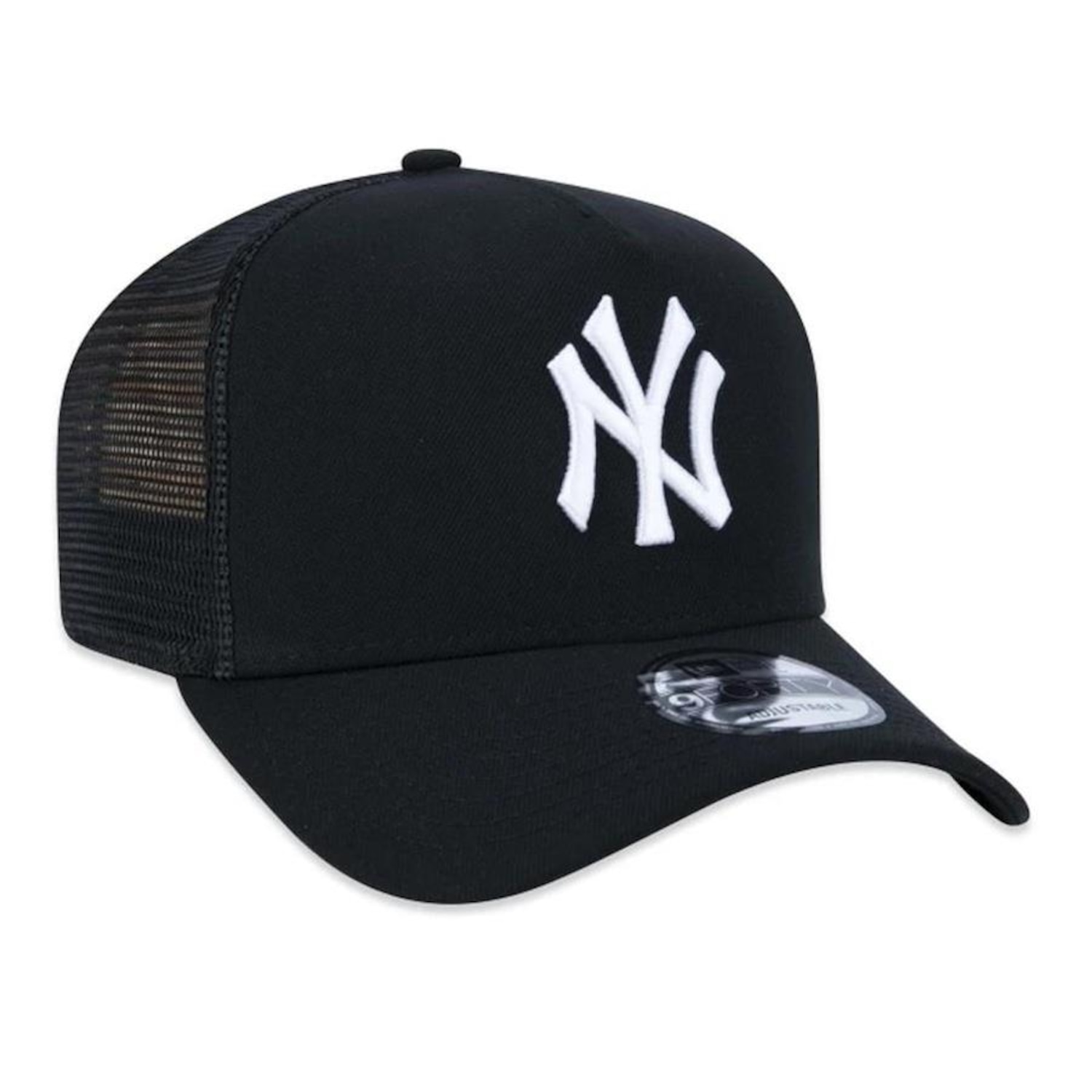 Boné Aba Curva New Era New York Yankees 940 A-Frame - Trucker - Snapback - Adulto - Foto 4