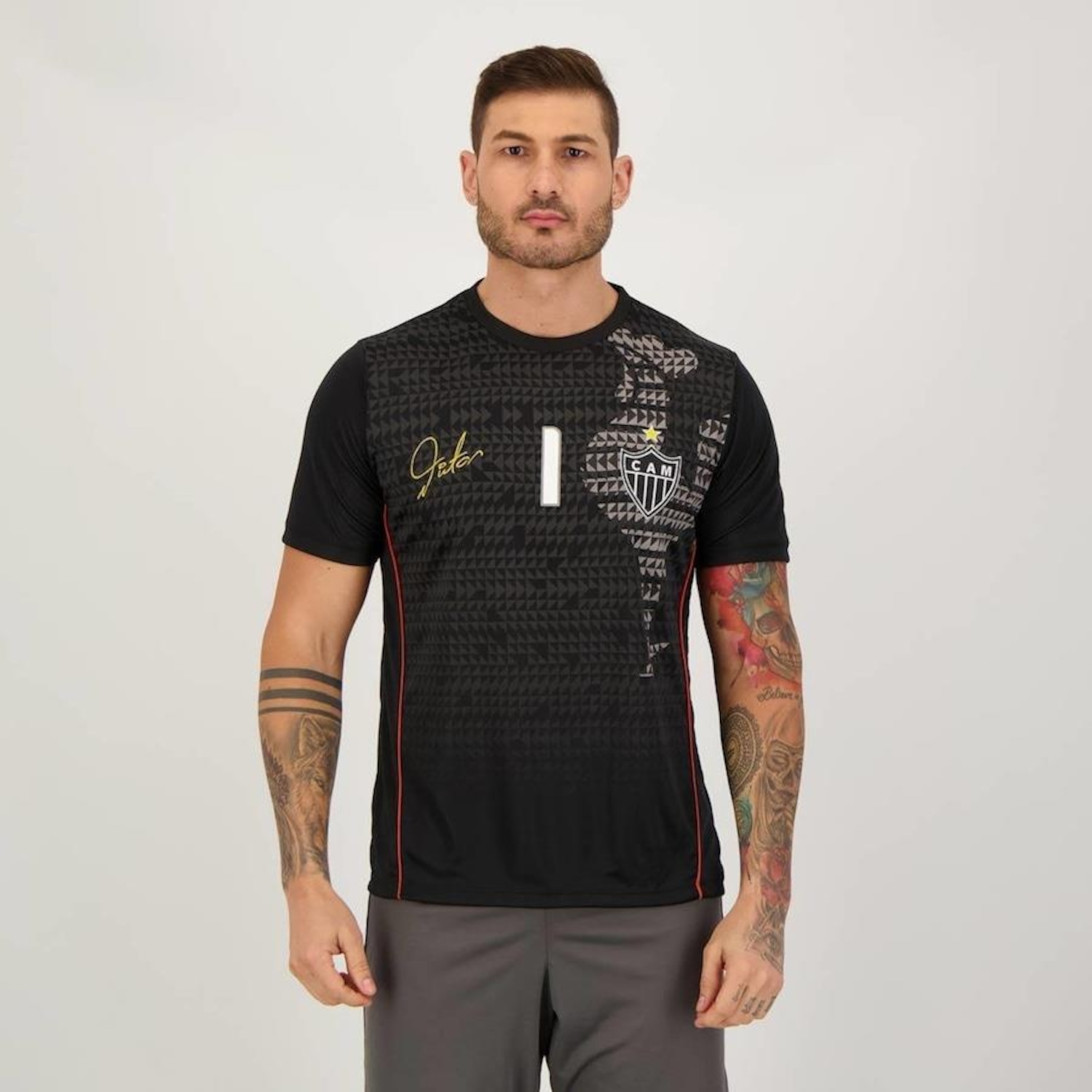 Camisa do Atlético Mineiro Futfanatics One Victor - Masculina - Foto 1