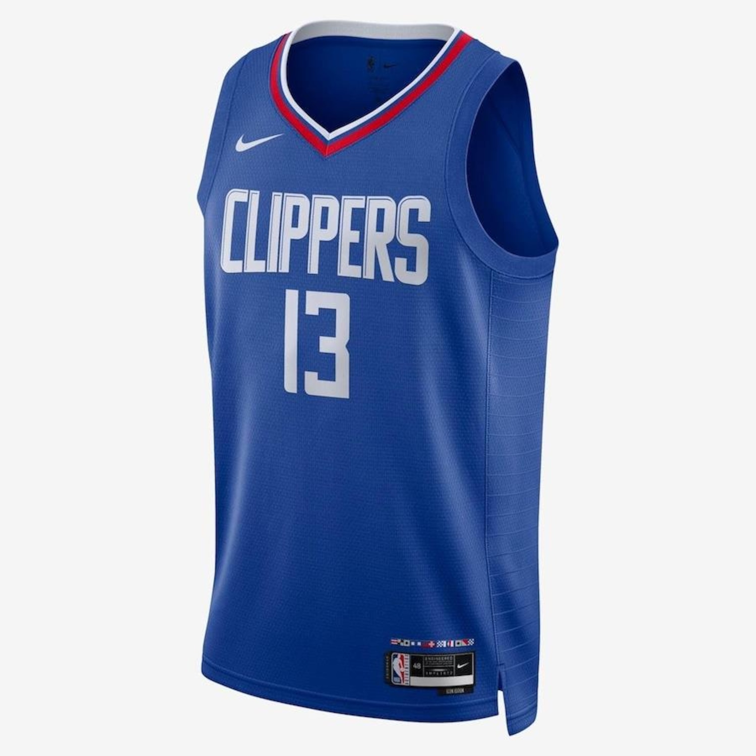 Camiseta Regata Nike LA Clippers Icon Edition 22/23 - Masculina - Foto 1