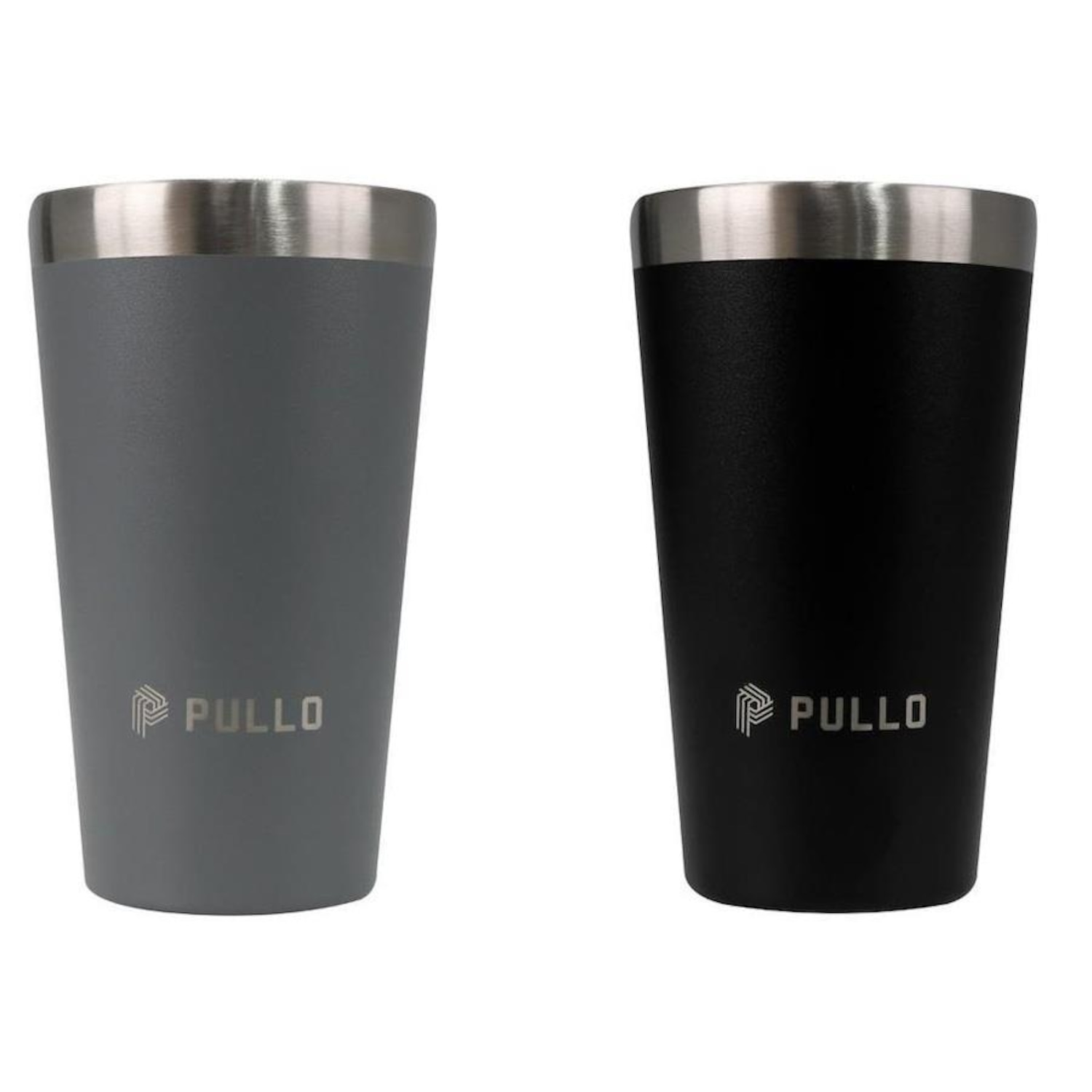 Kit de Copos Térmicos Pullo Fun - 480ml - 2 Unidades - Foto 1