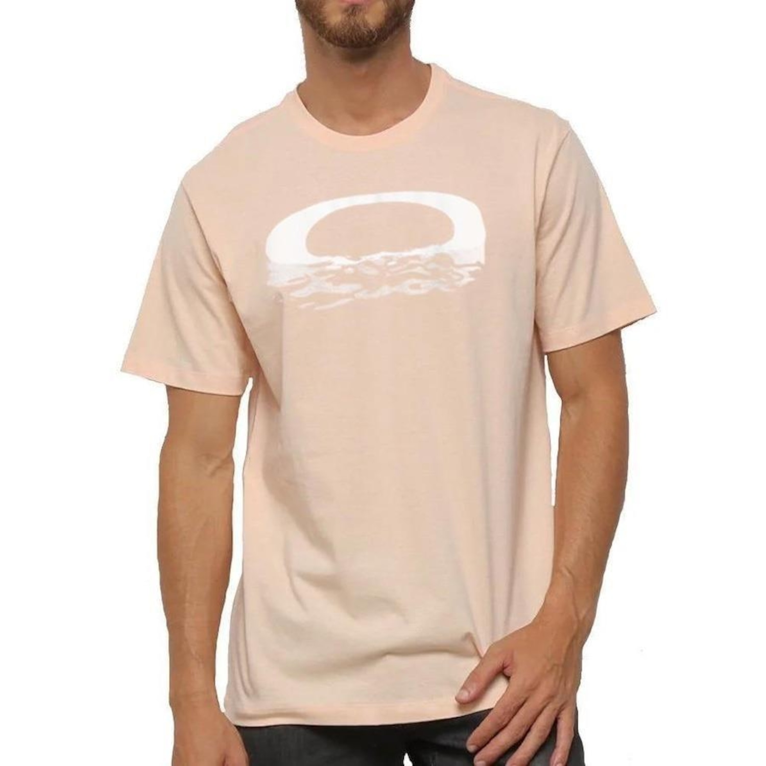 Camiseta Oakley Ocean Waves Graphic Ellipse - Masculina - Foto 1