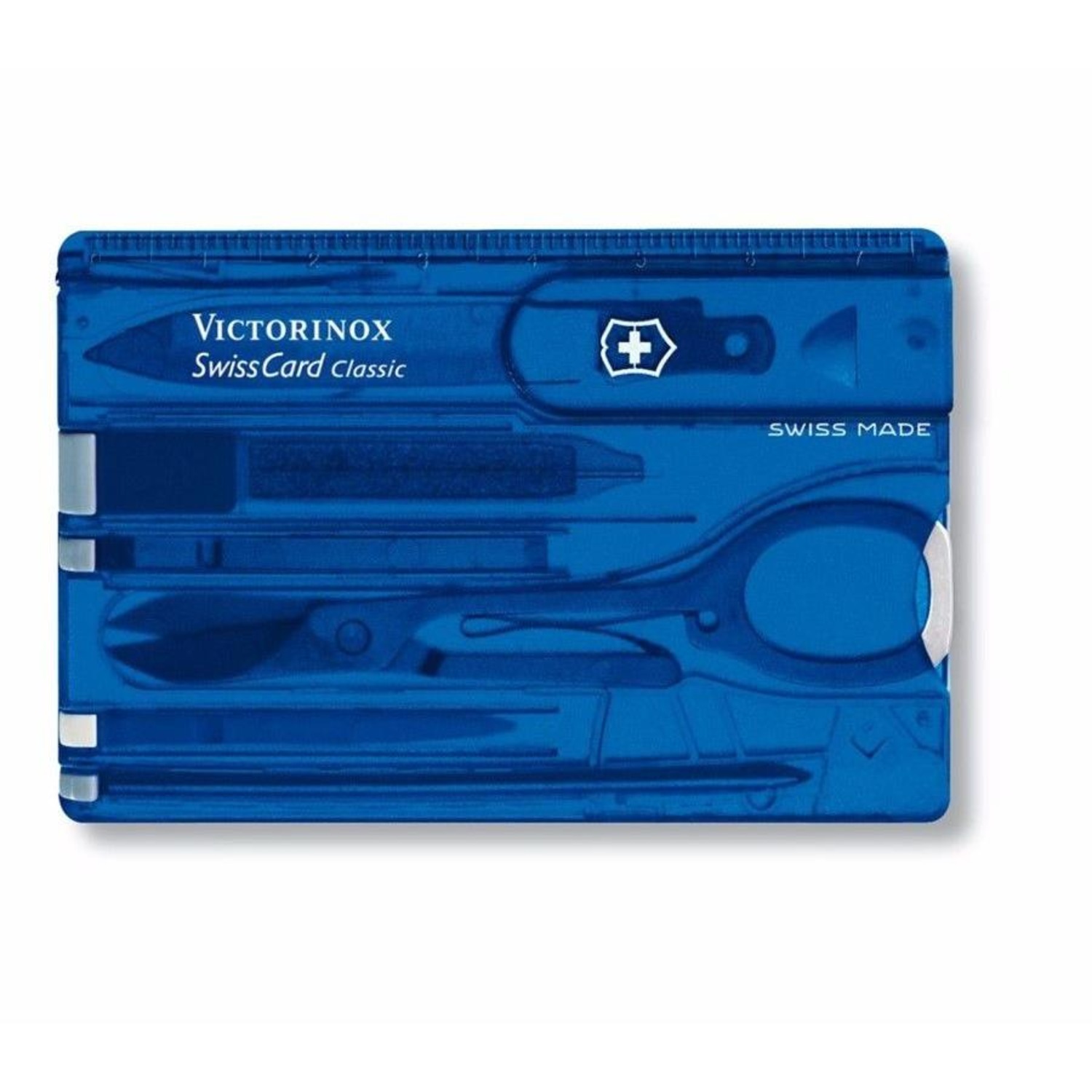 Cartão Victorinox SwissCard Classic Translúcido - Foto 1