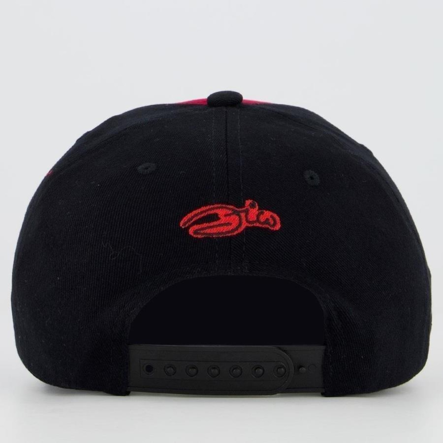 Boné Aba Curva Futfanatics Flamengo Escudo - Snapback - Adulto - Foto 4