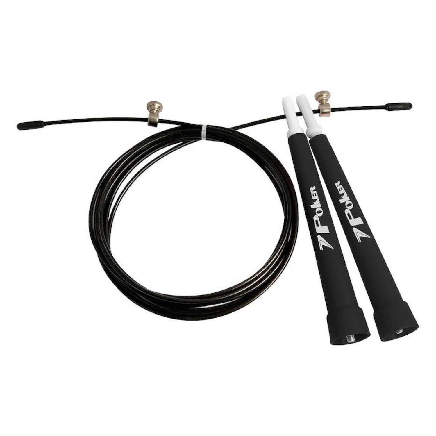 Corda de Pular Poker Speed Rope com Cabo de Aco - 3 metros - Foto 1