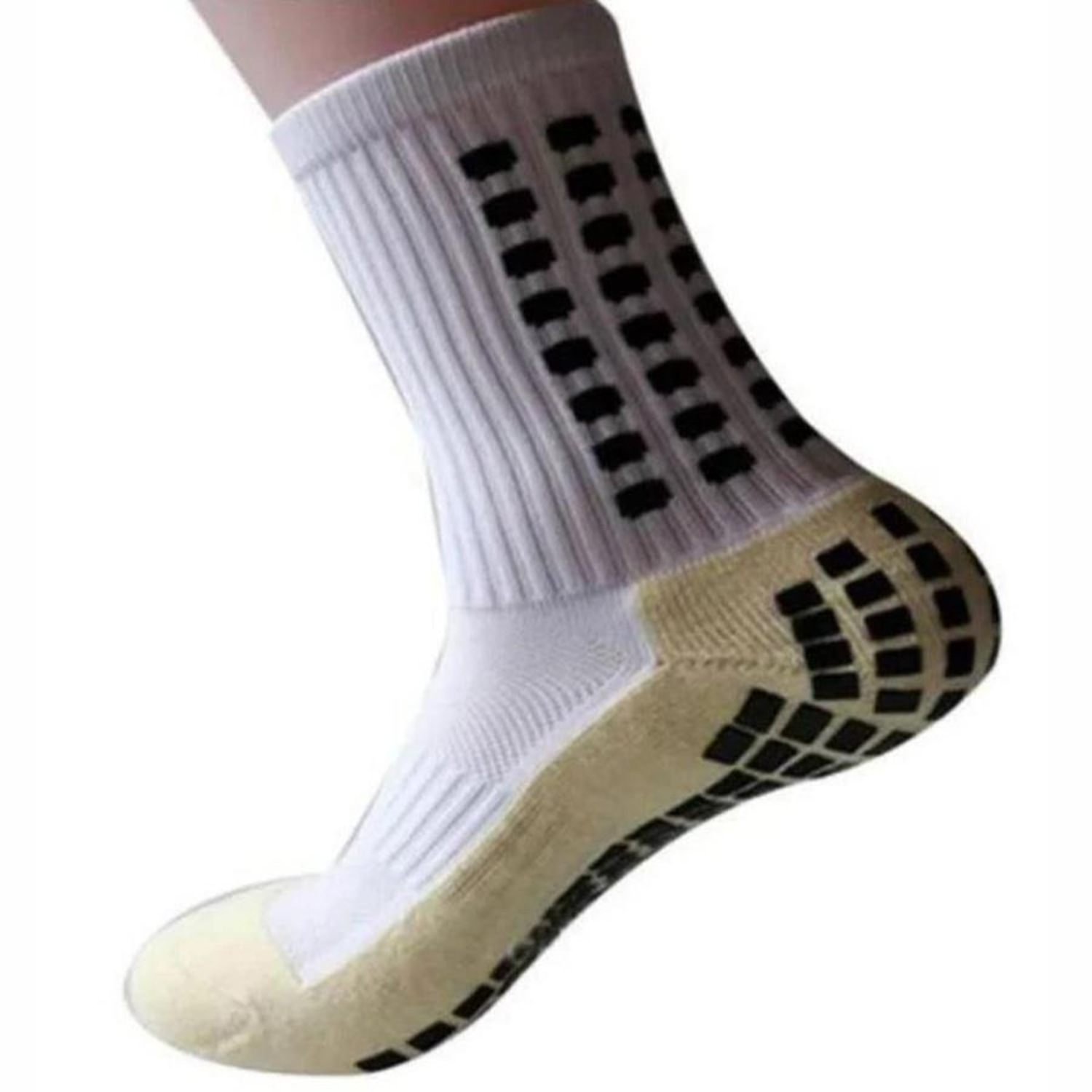 Meia Antiderrapante Workout Futebol Tipo Trusox Anti Torção Esportiva - Masculina - Foto 2