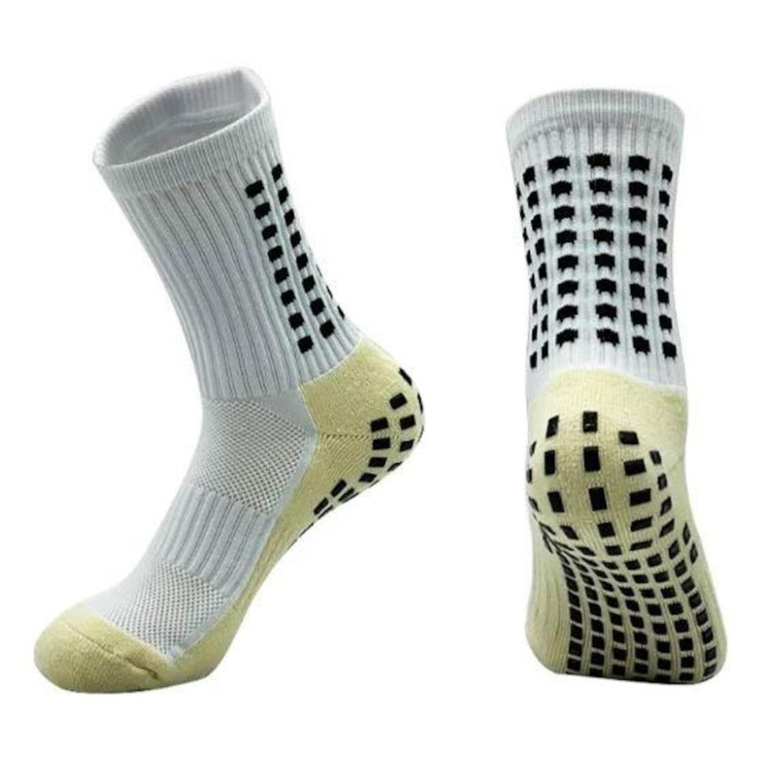 Meia Antiderrapante Workout Futebol Tipo Trusox Anti Torção Esportiva - Masculina - Foto 3