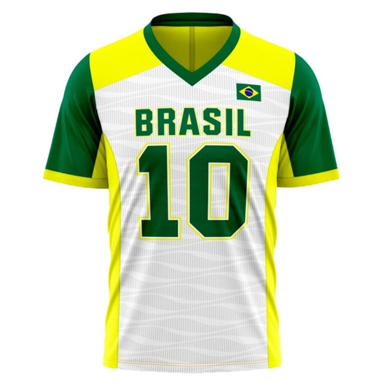 Camisa Braziline Makuna Branca - Masculina - Foto 1