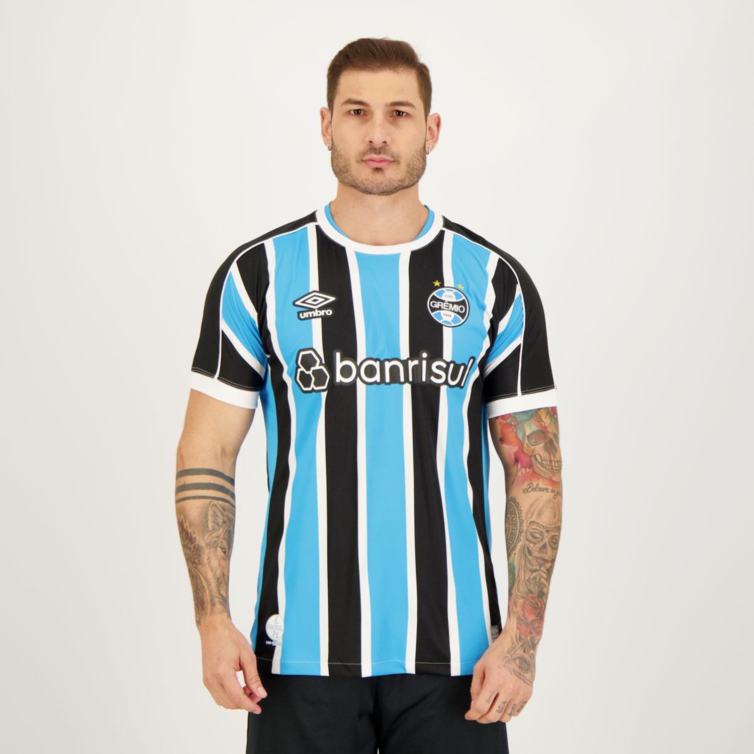 Camisa do Grêmio I 23 Umbro - Masculina - Foto 1