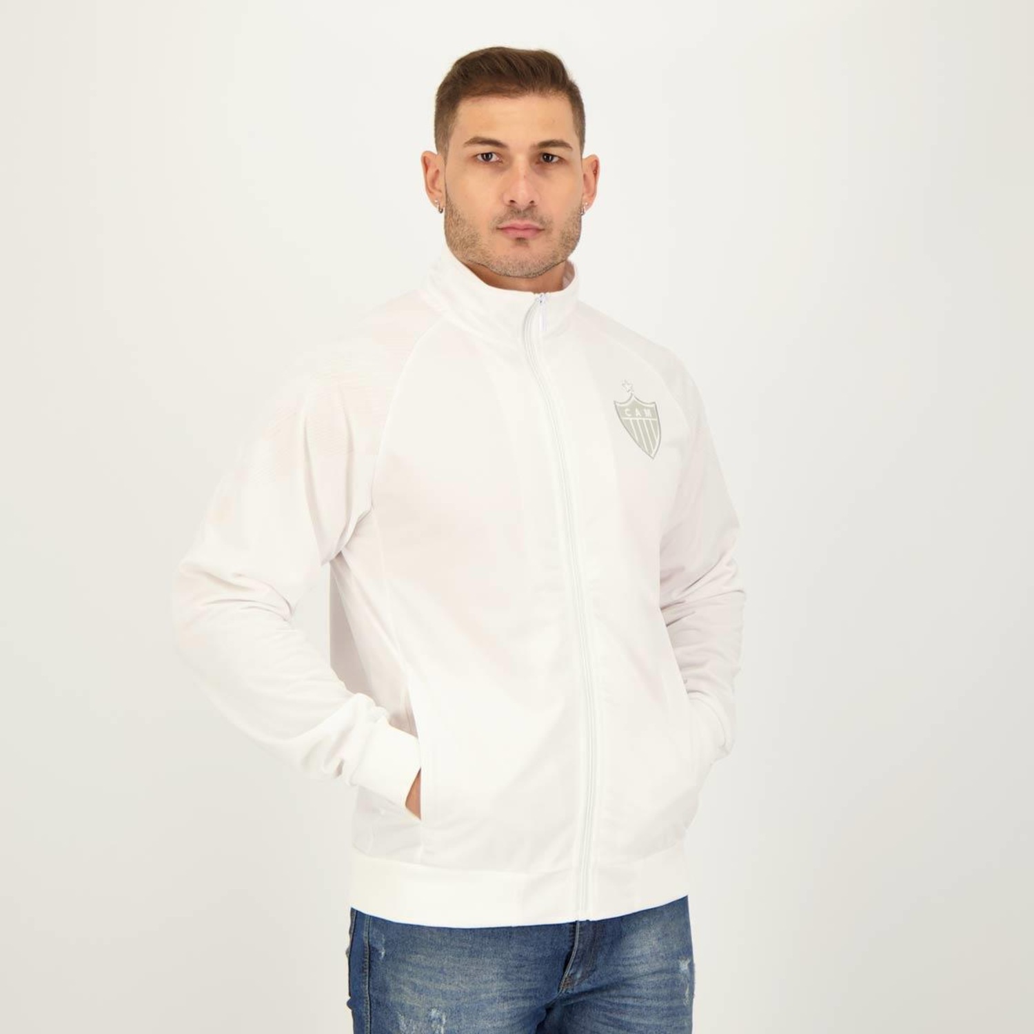 Jaqueta do Atlético Mineiro Monochro Matic Futfanatics - Masculina - Foto 2