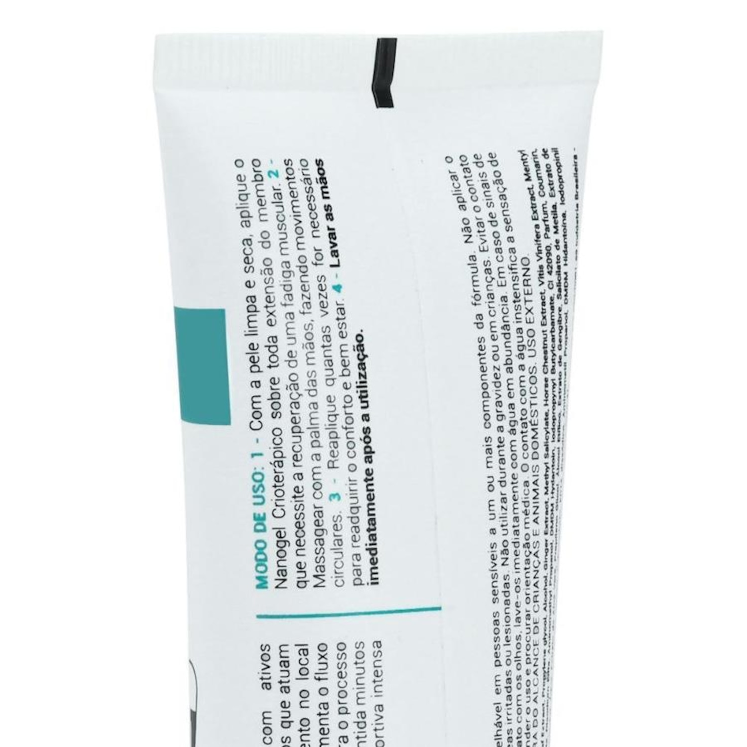 Creme Nanogel Toff Care Crioterápico Resfriamento Intenso - 100g - Foto 3