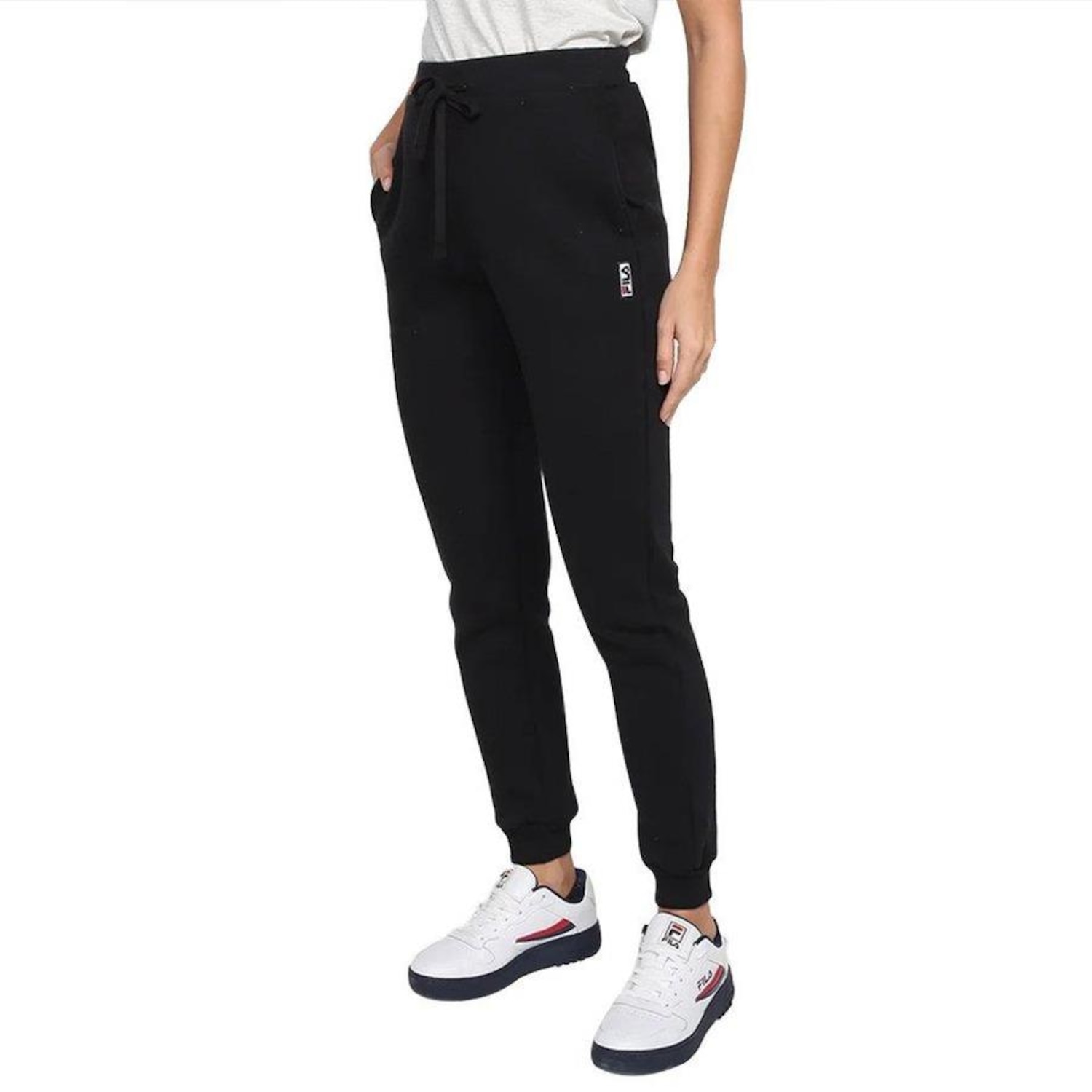 Calça Fila Basic Confort - Feminina - Foto 1