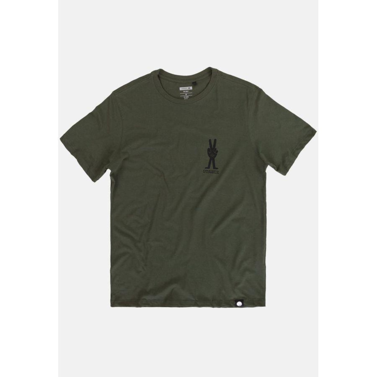Camiseta Stance Estampa Happy - Masculina - Foto 3