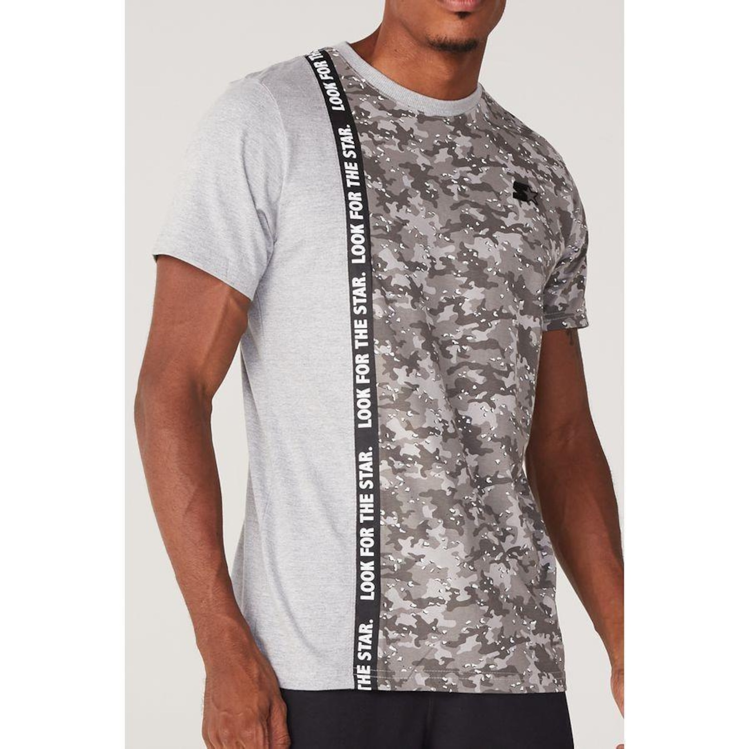 Camiseta Starter Especial Desert Cinza - Masculino - Foto 1