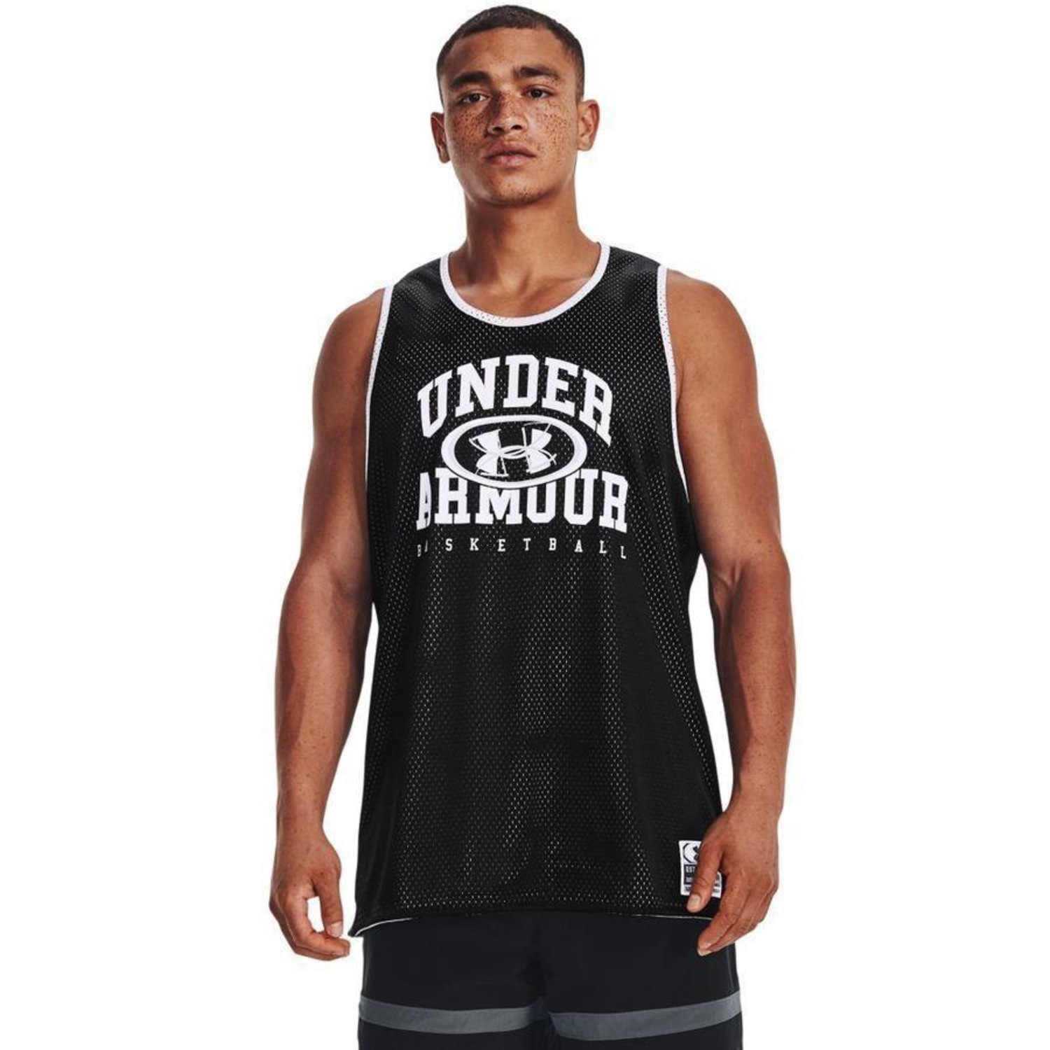 Camiseta Regata Under Armour Baseline Reversível Jersey - Masculina - Foto 2