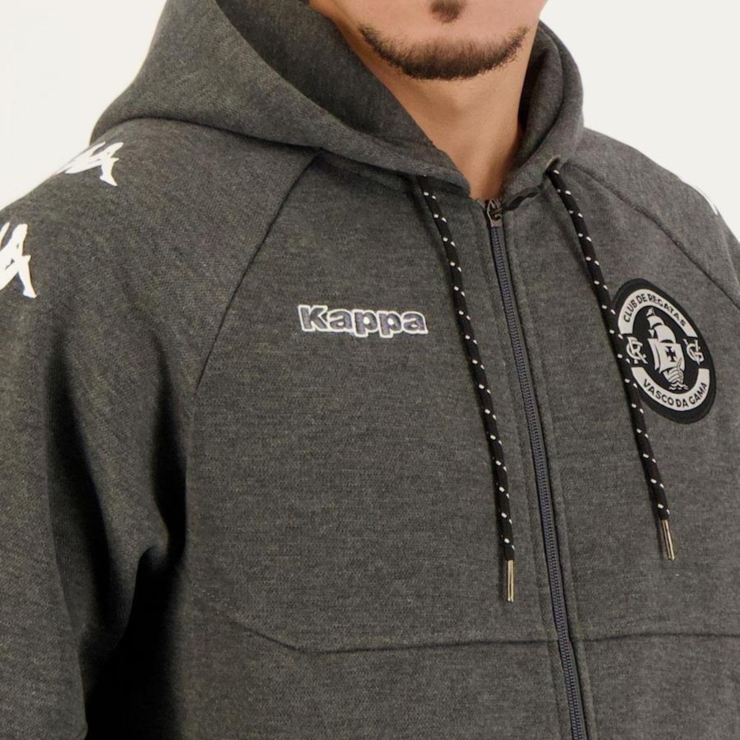 Jaqueta do Vasco Kappa Piquet - Masculina - Foto 2