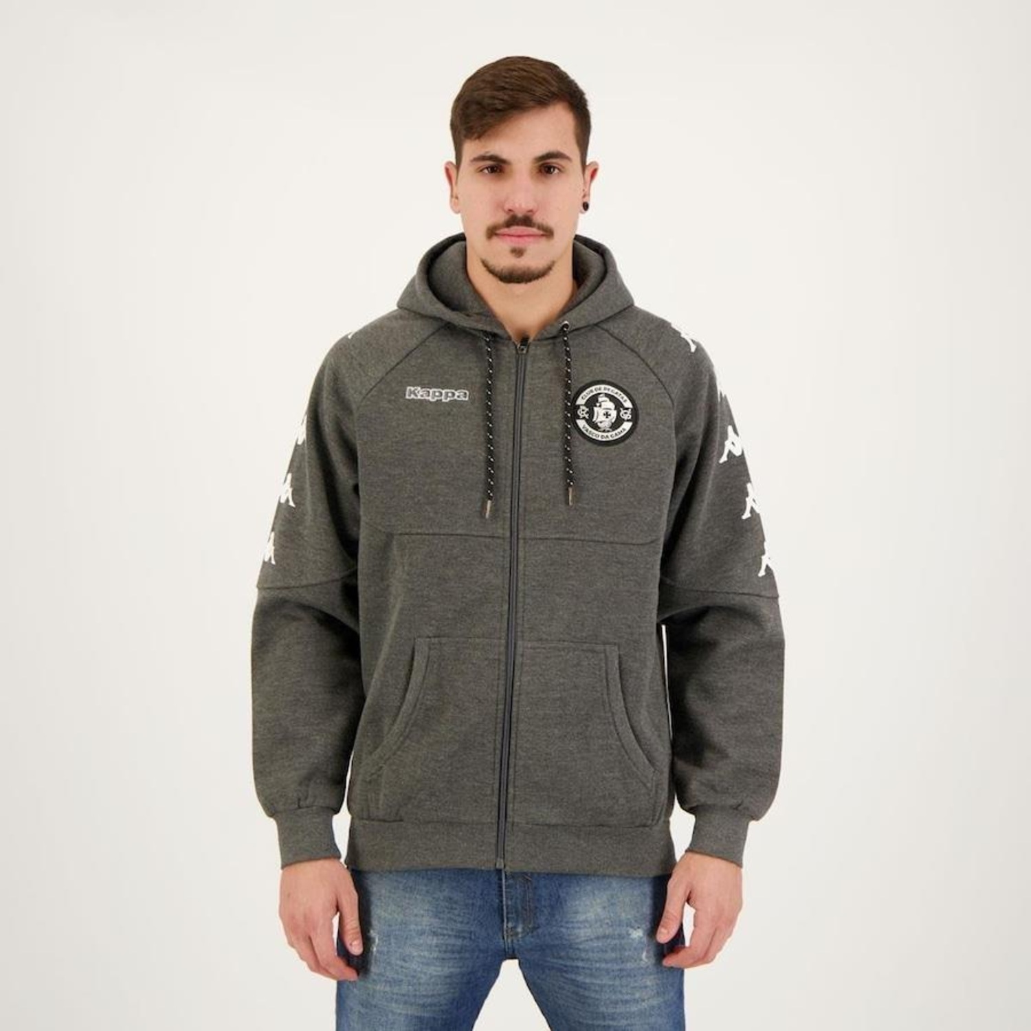 Jaqueta do Vasco Kappa Piquet - Masculina - Foto 4
