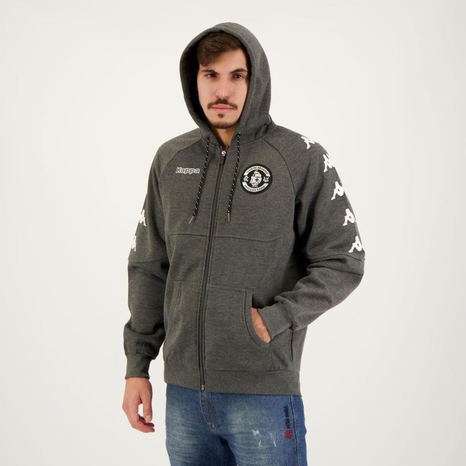 Jaqueta do Vasco Kappa Piquet - Masculina - Foto 1