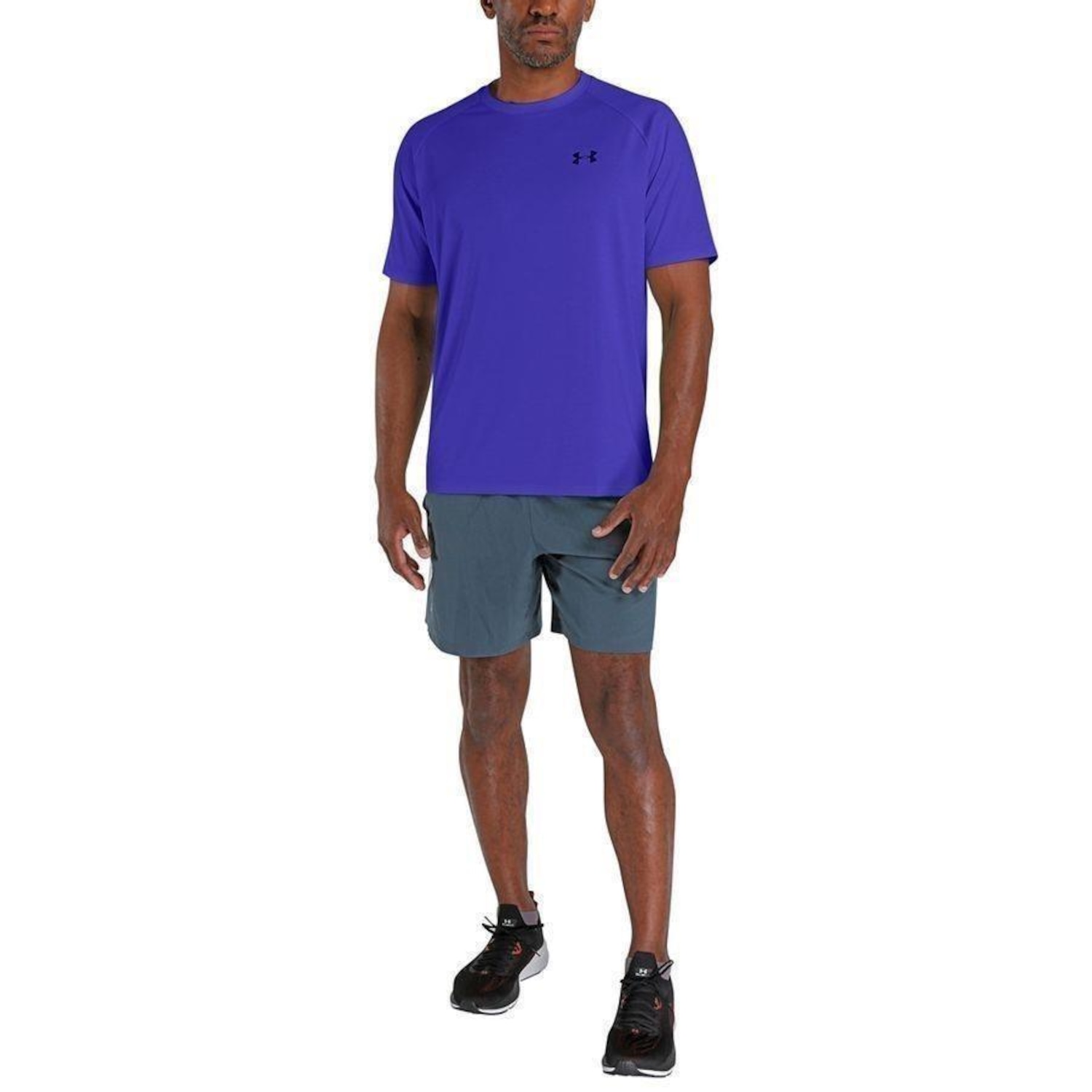 Kit Camisetas Under Armour Tech .0 - 2 Unidades - Masculina - Foto 2