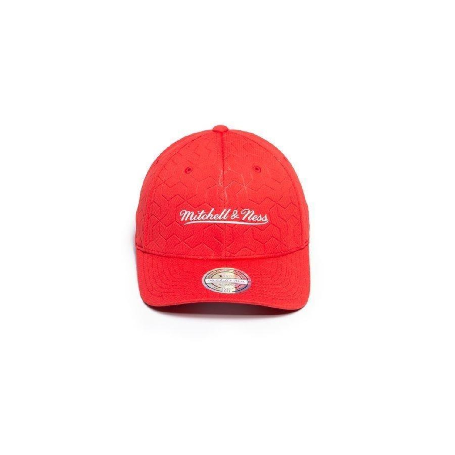 Boné Aba Curva Mitchell & Ness Snapback Branded - Adulto - Foto 4