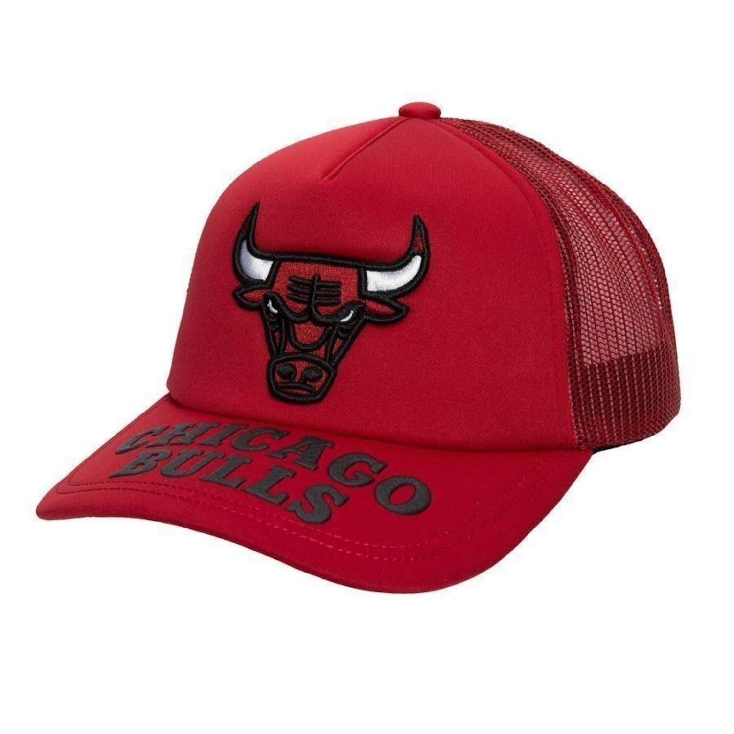 Boné Mitchell & Ness NBA Puff The Magic Chicago Bulls - Trucker - Snapback - Adulto - Foto 1