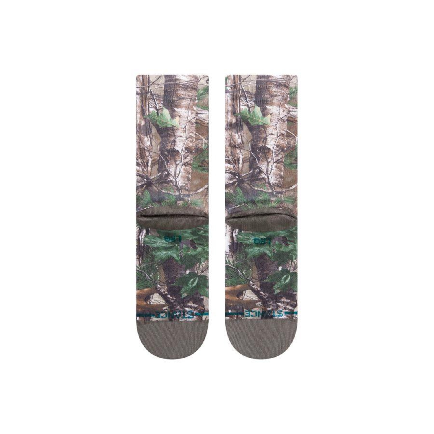 Meia Cano Médio Stance Xtra Kids Camuflada - Adulto - Foto 3