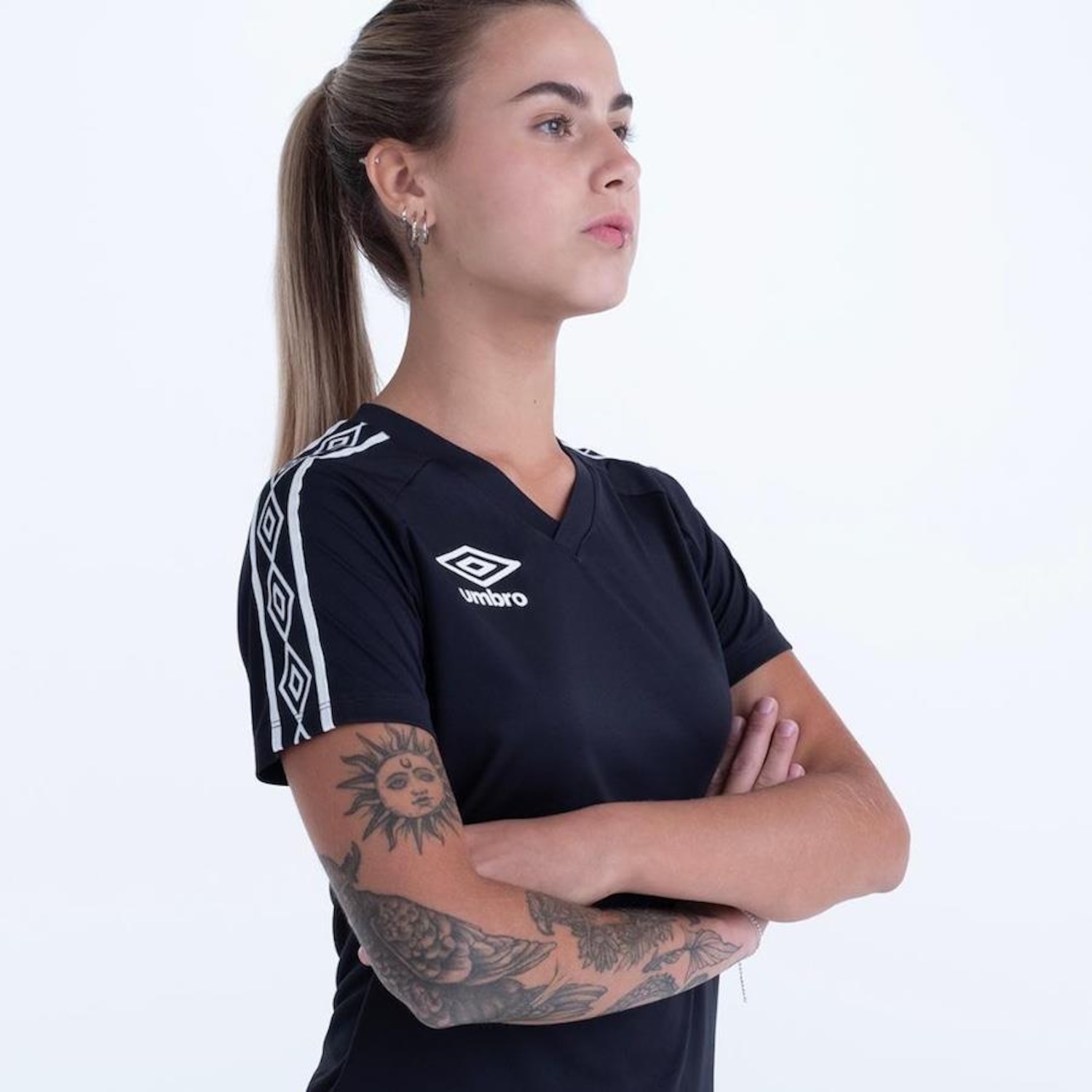 Camisa Umbro Traditional Tape - Feminina - Foto 3
