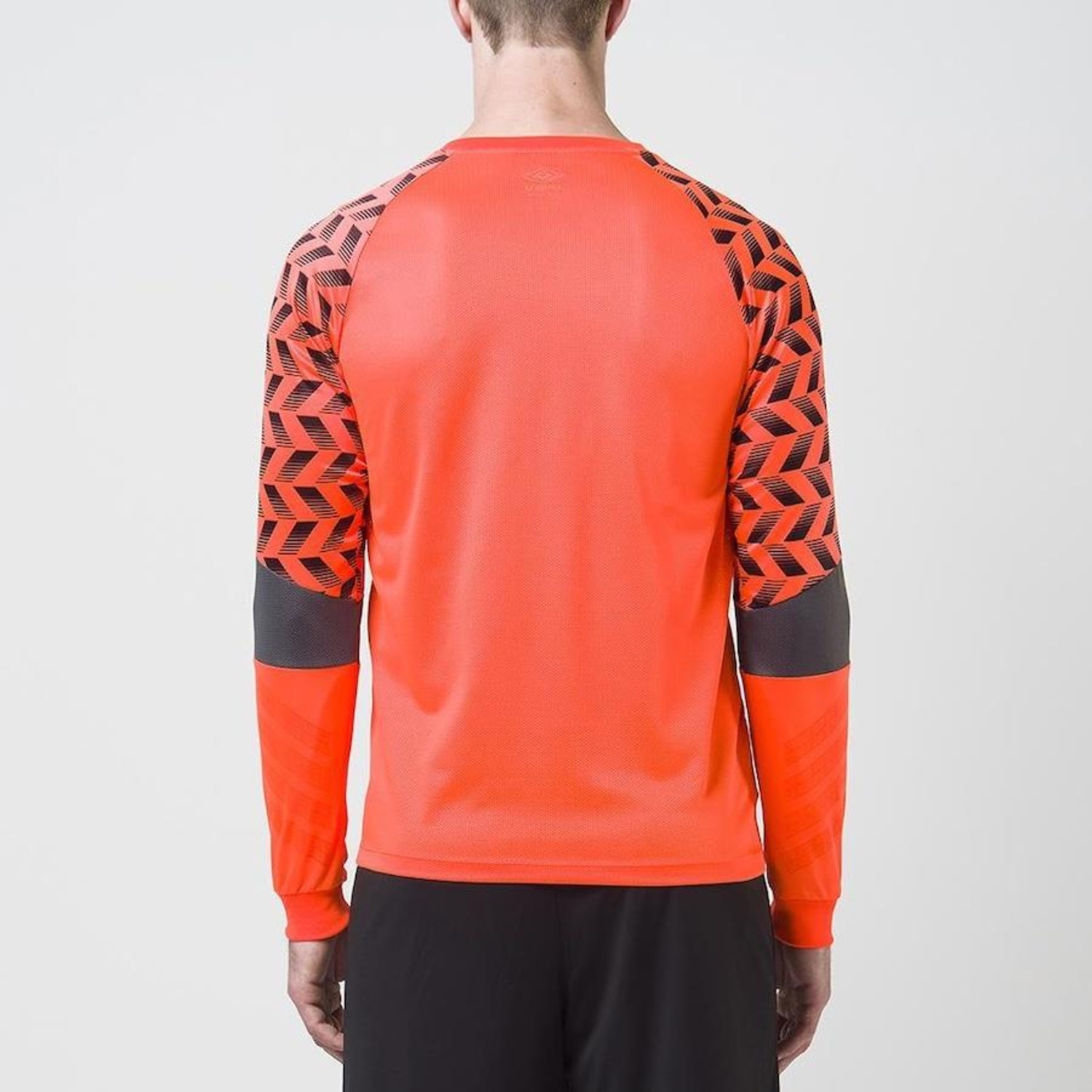 Camisa Manga Longa Umbro Gol Twr Layout - Masculina - Foto 4
