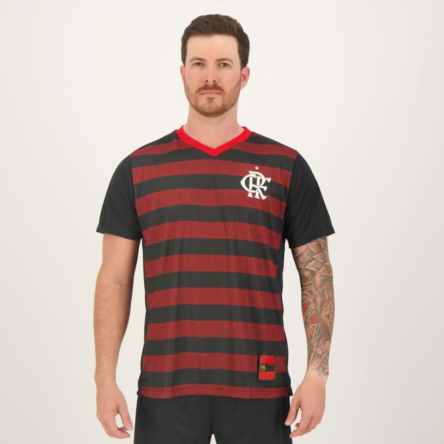 Camisa do Flamengo Braziline Nineteen - Masculina - Foto 1