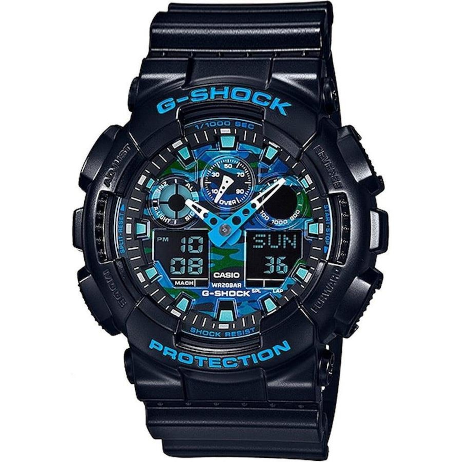 Relógio Analógico Casio G-Shock Ga-100Cb-1Adr - Masculino - Foto 1