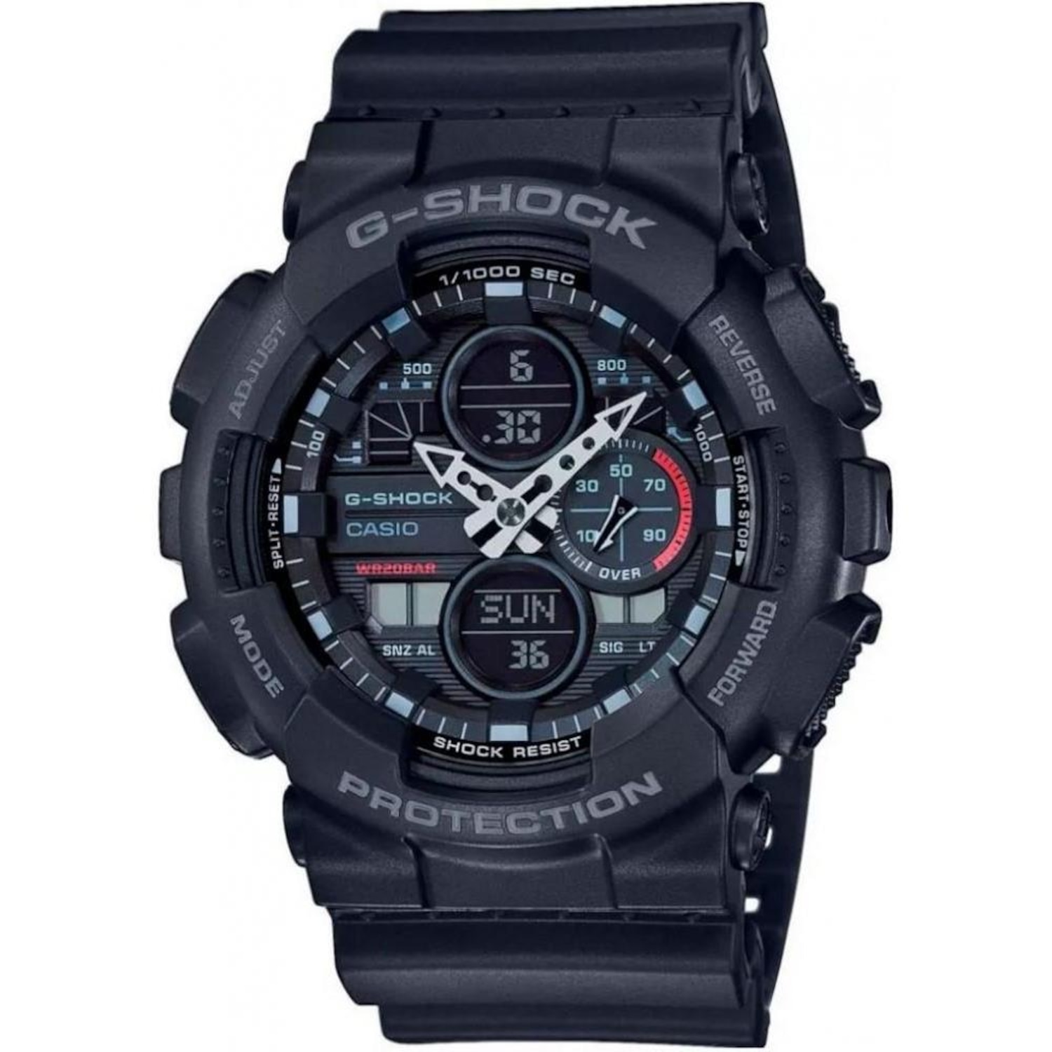 Relógio Casio G-Shock GA-140-1A1DR - Masculino - Foto 1