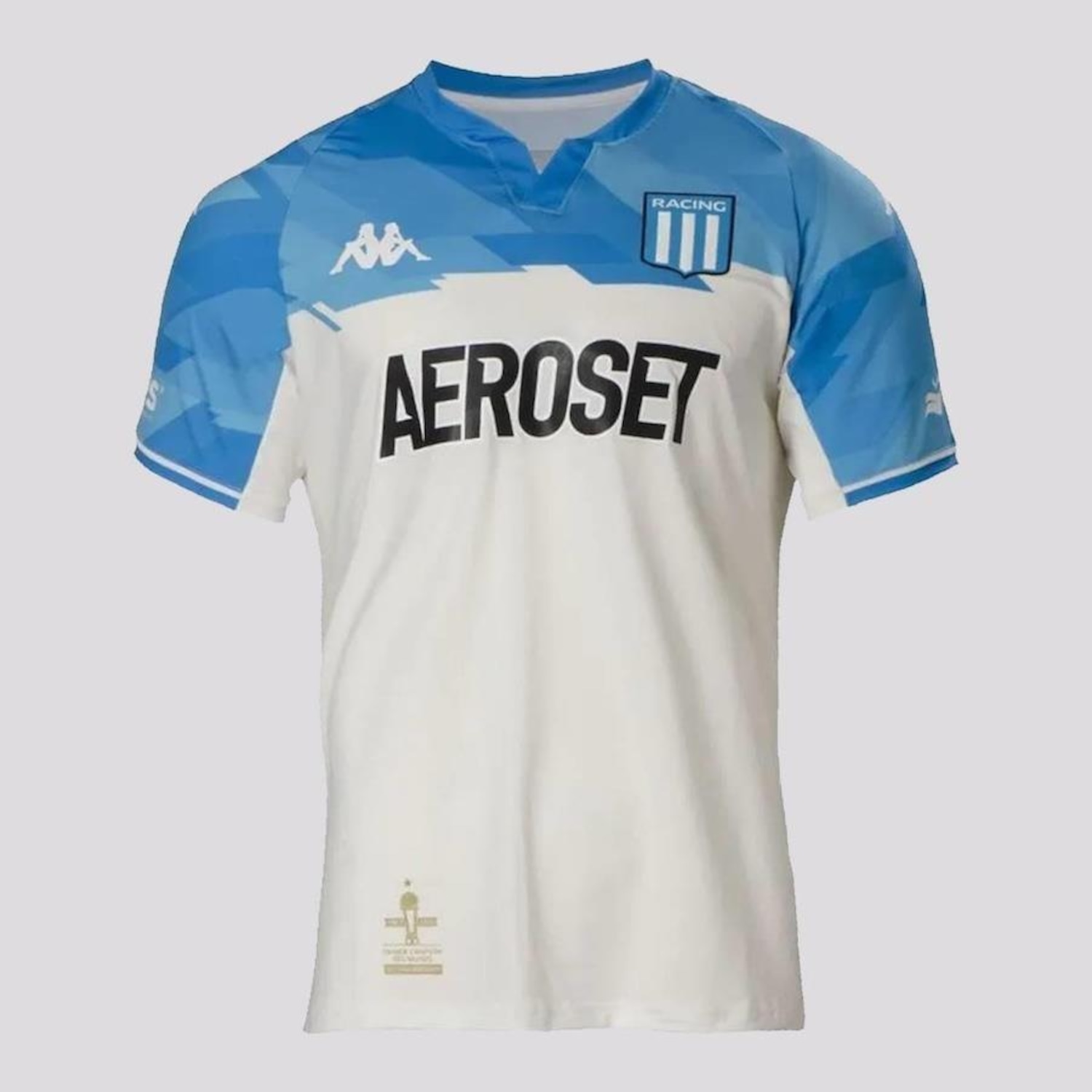Camisa Racing Club III 2022 Kappa - Infantil - Foto 1