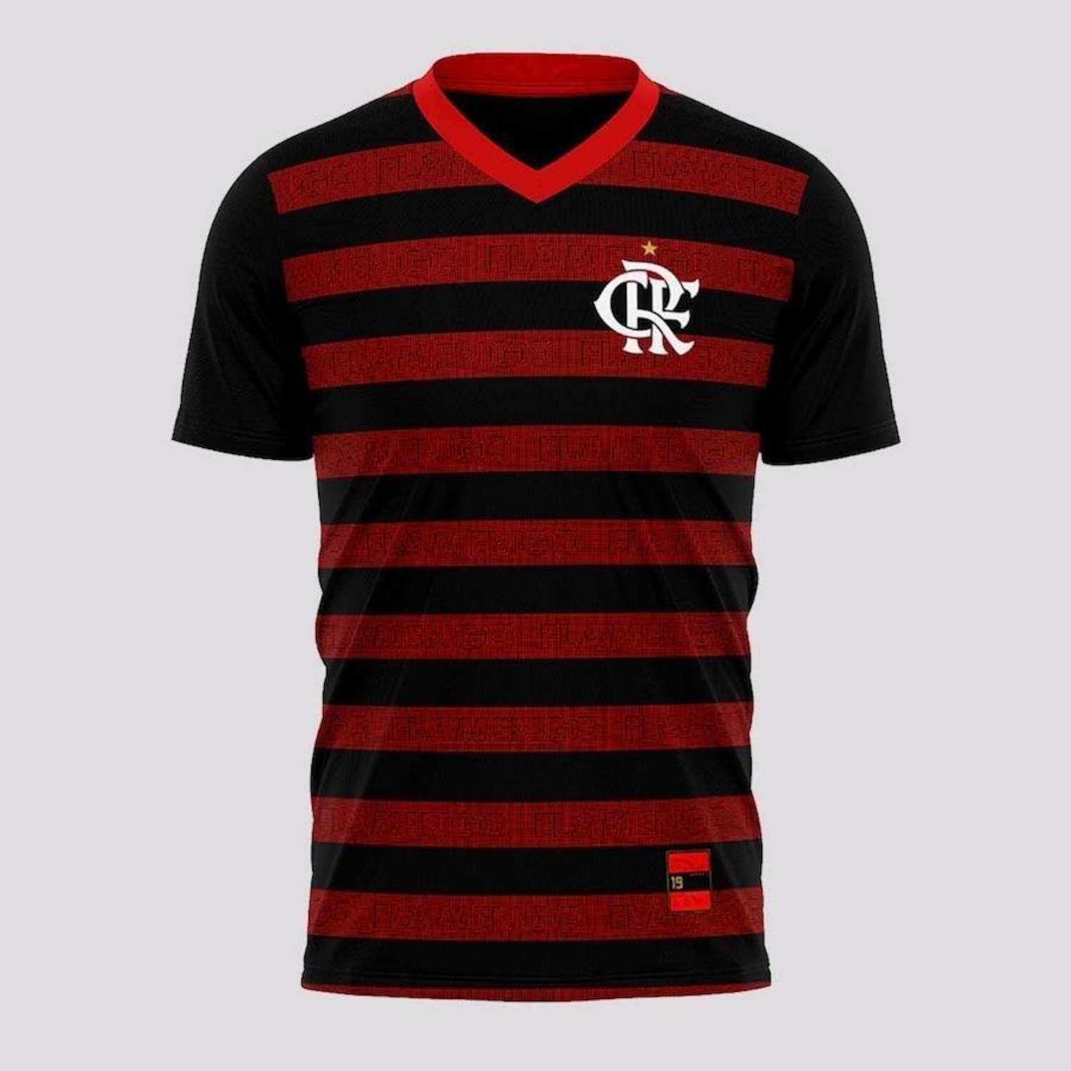 Camisa do Flamengo Braziline Nineteen - Infantil - Foto 1