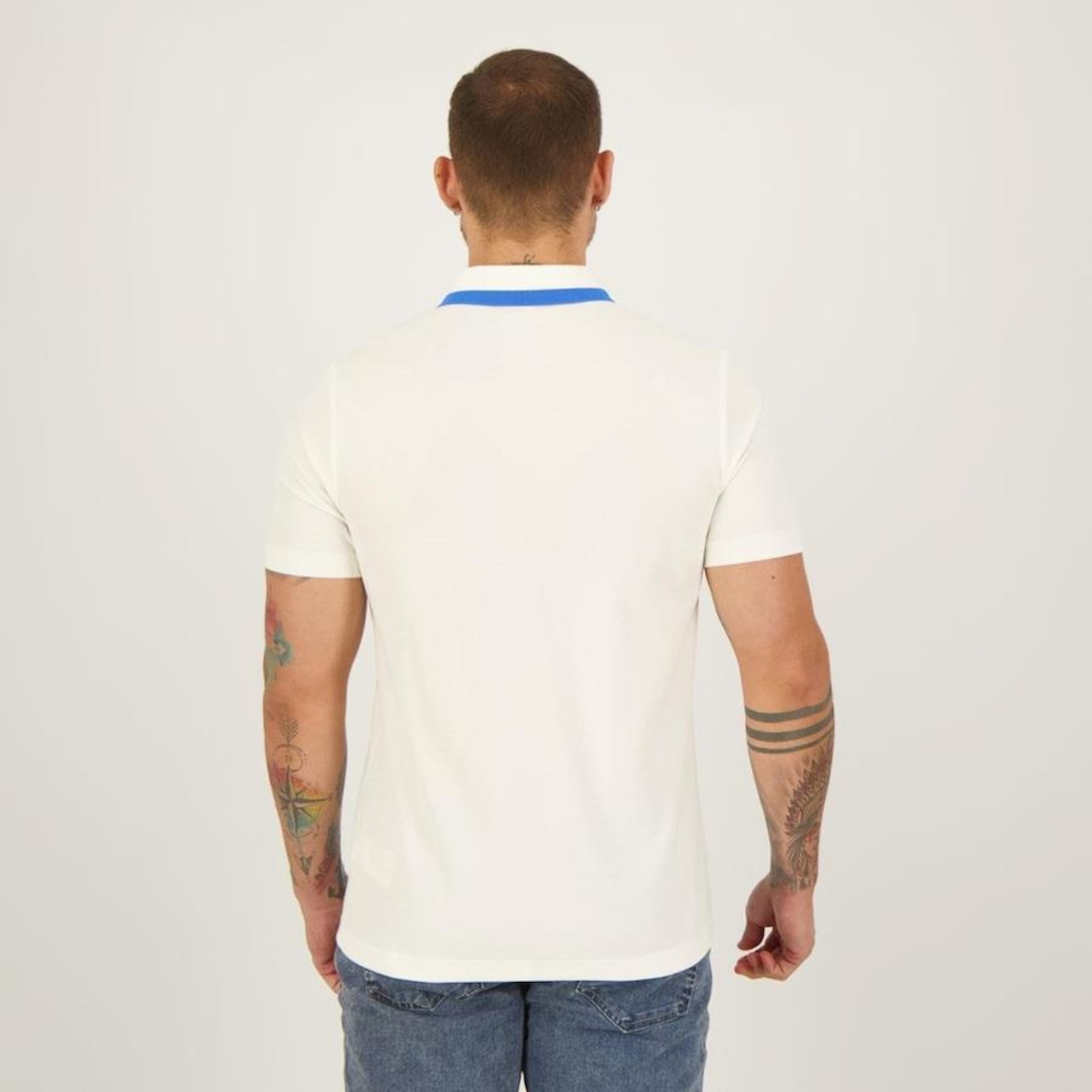 Camisa Polo Puma Mercedes Amg Petronas Pique - Masculina - Foto 3
