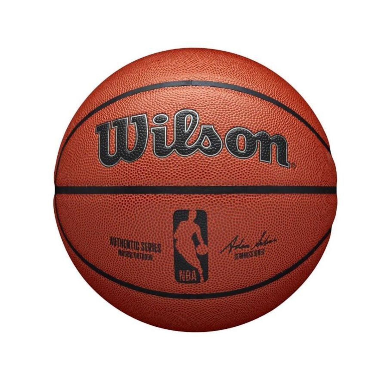 Bola de Basquete Wilson Nba Authentic Indoor/Outdoor #6 - Foto 1