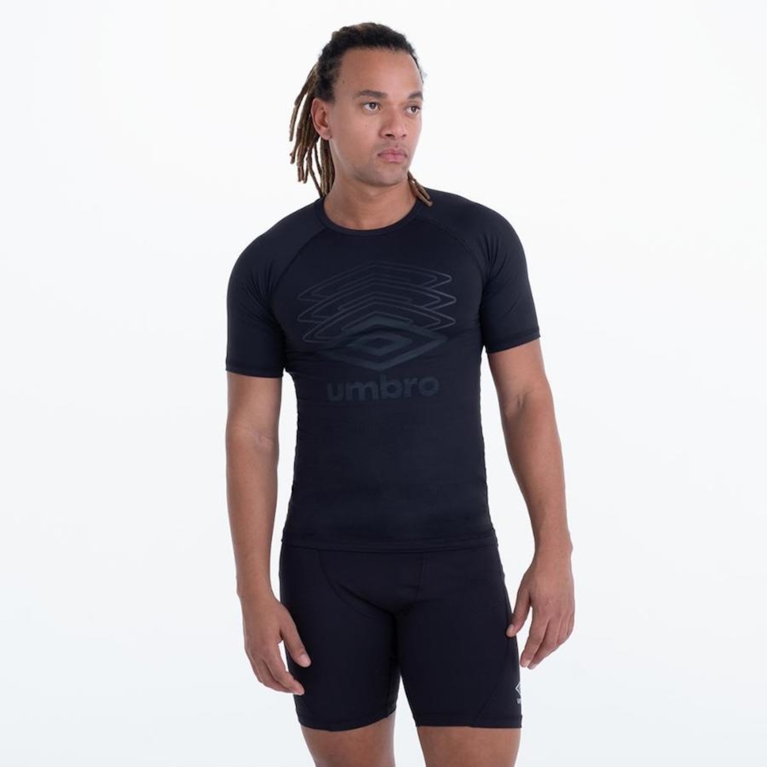 Bermuda Umbro Térmica Diamond Essential - Masculina - Foto 1