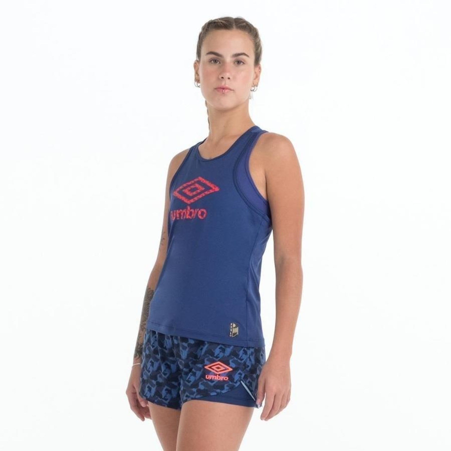 Shorts Umbro Futevolei Graphic Camuflage - Feminino - Foto 1