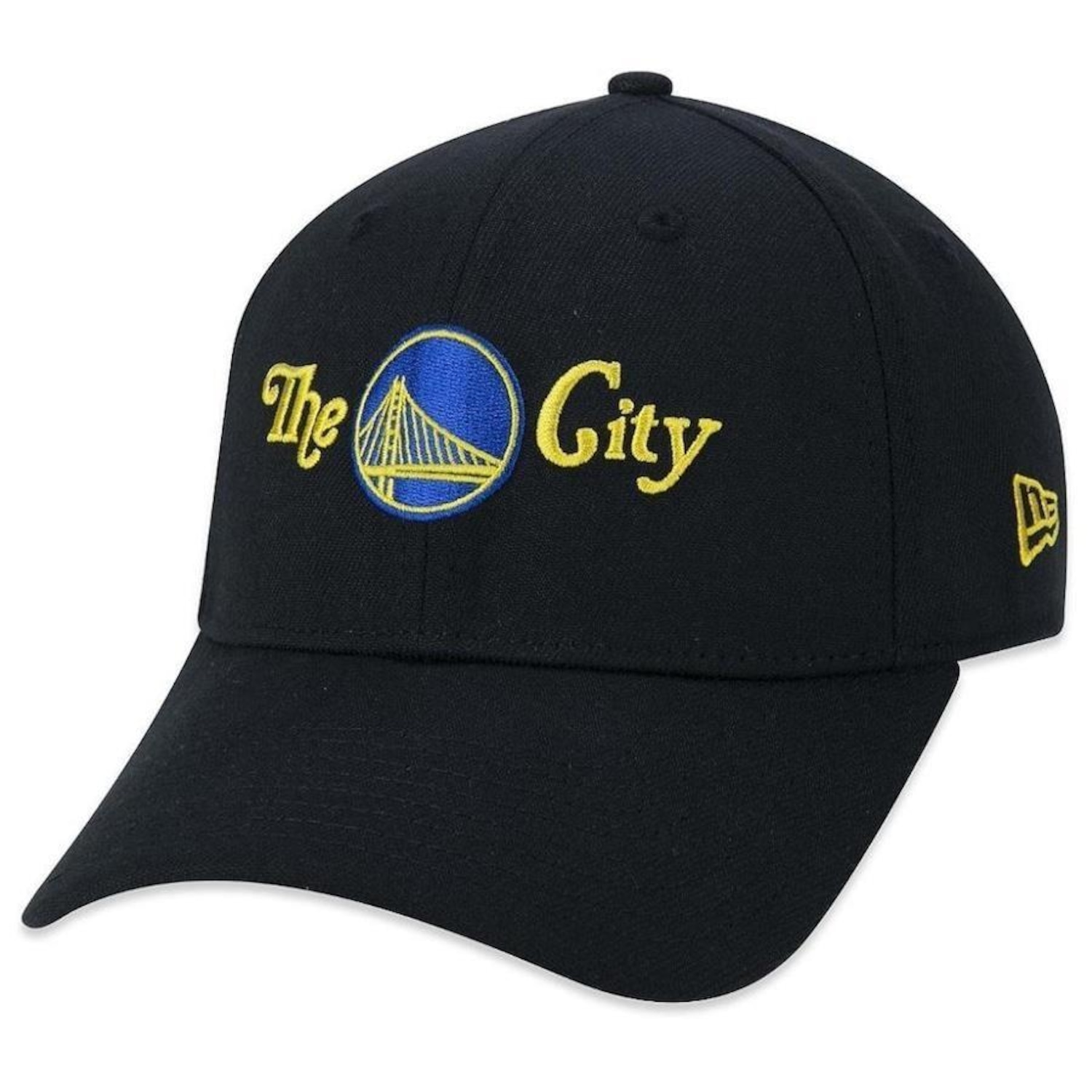 Boné Aba Curva New Era 3930 Golden State Warriors Nba - Fechado - Adulto - Foto 1