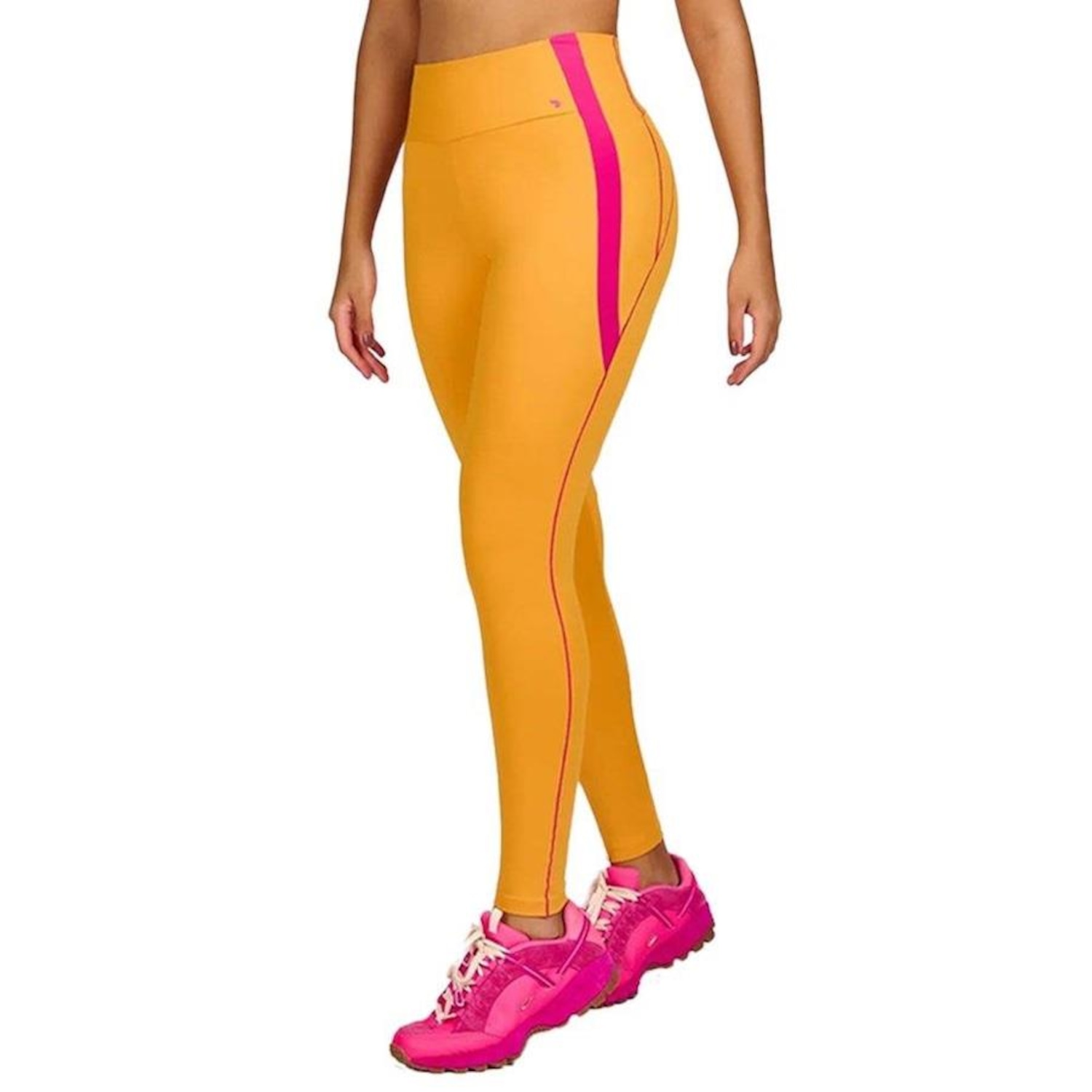 Calça Legging Alto Giro Luva Barriga Zero - Feminina - Foto 1