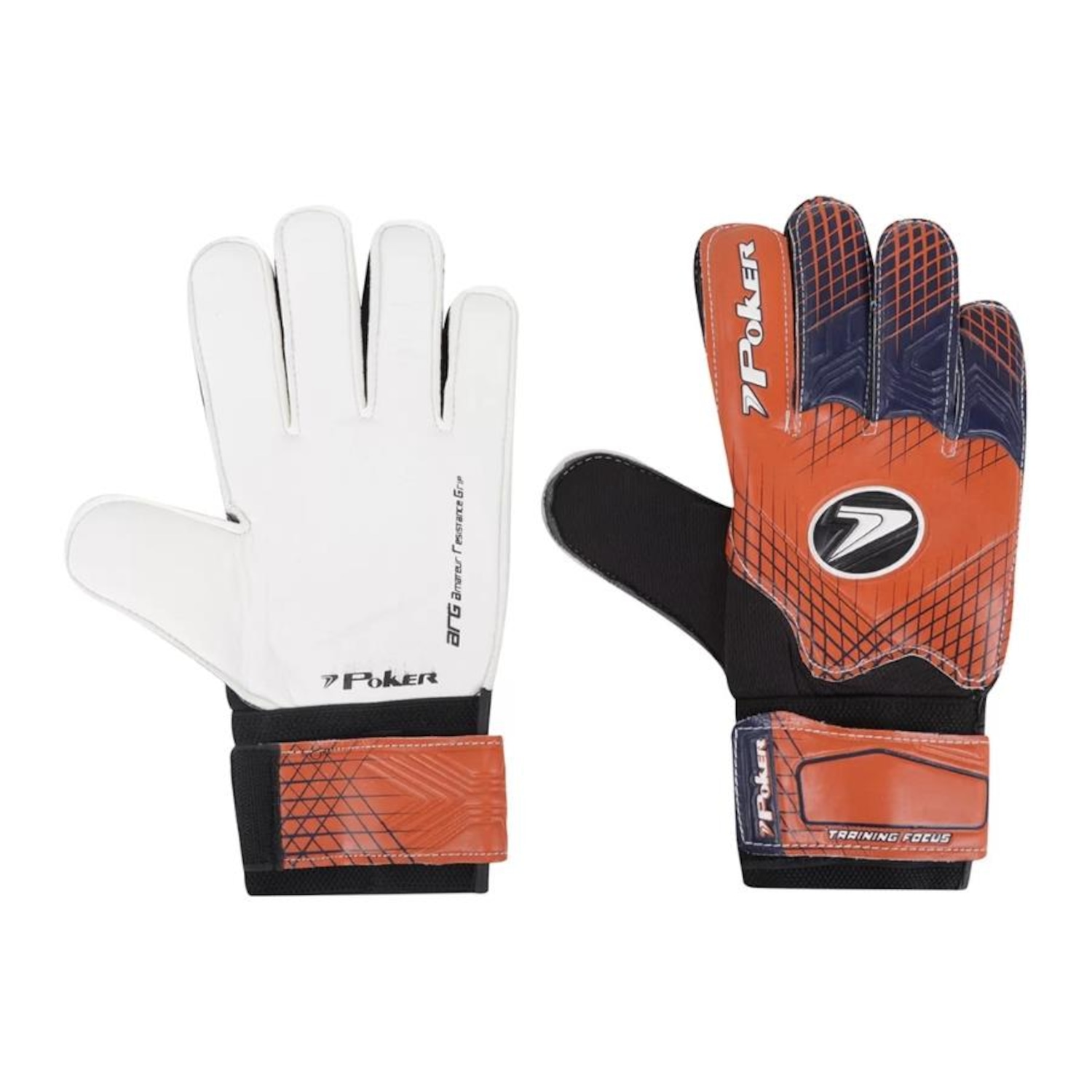 Luvas de Goleiro Poker Campo Training Focus - Adulto - Foto 1