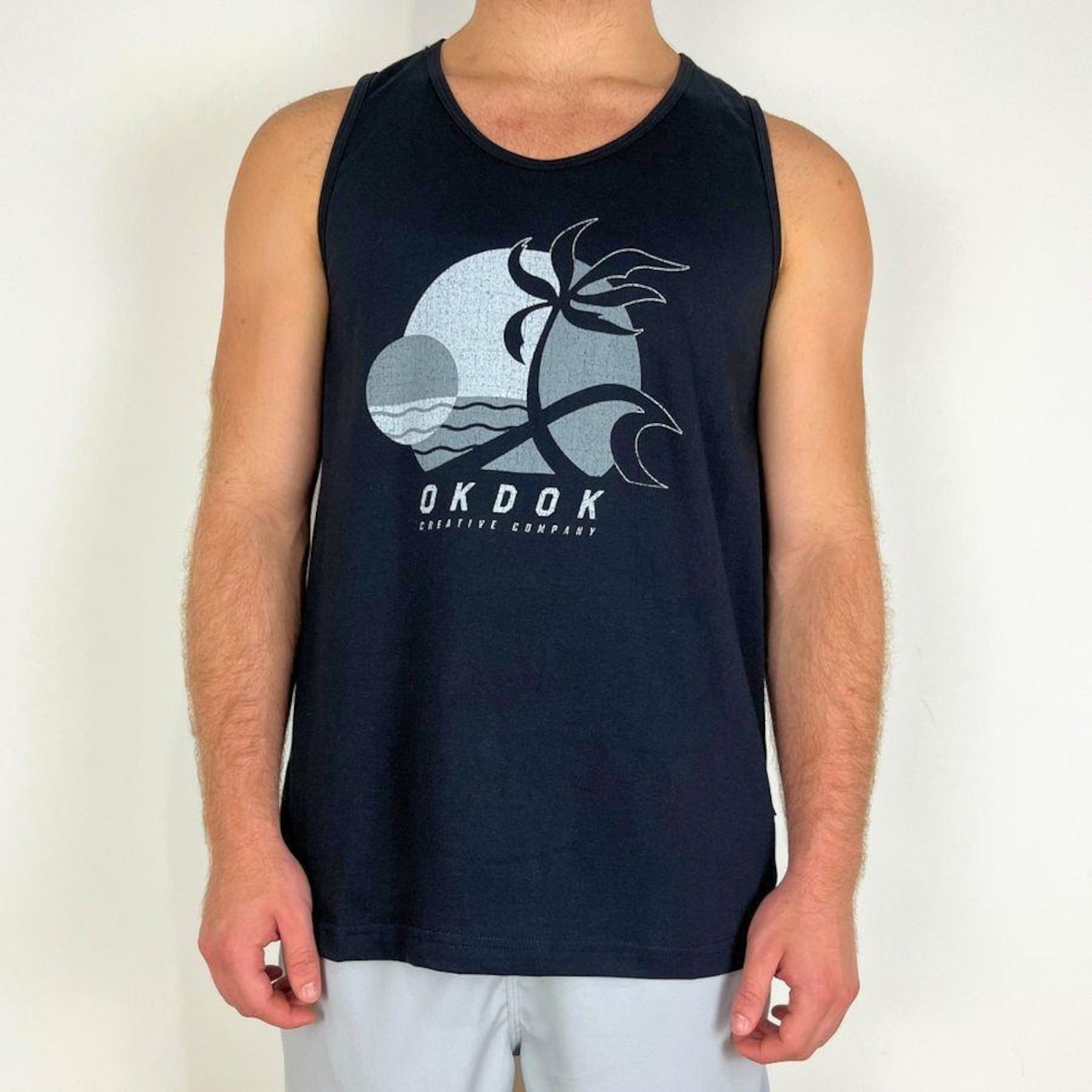 Camiseta Regata Okdok Basica - Masculina - Foto 1